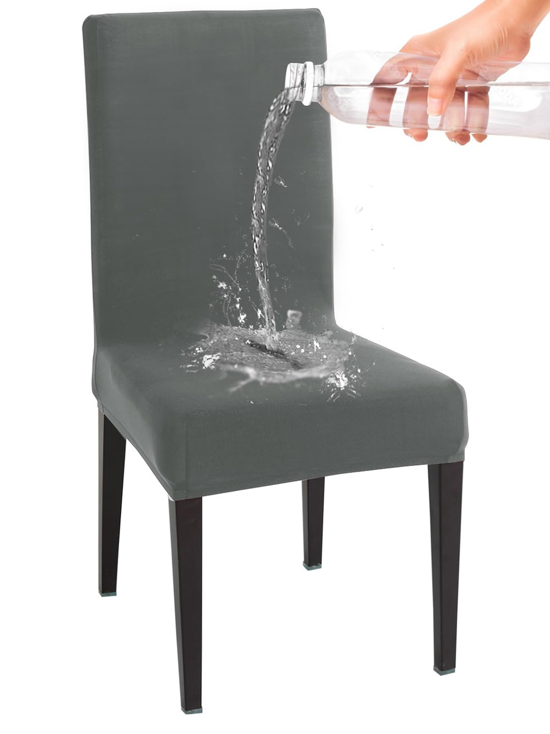 

HOKIPO Grey 130 GSM Water Resistant Chair Cover