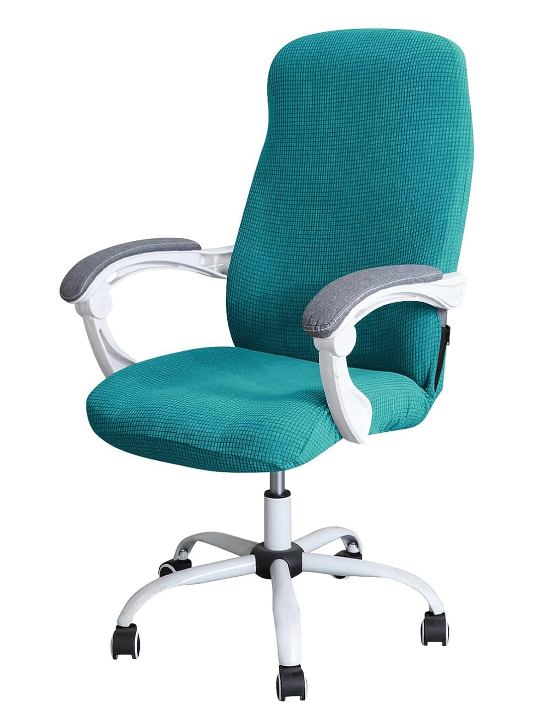 

HOKIPO Teal Green Water Resistant Stretchable Chair Cover