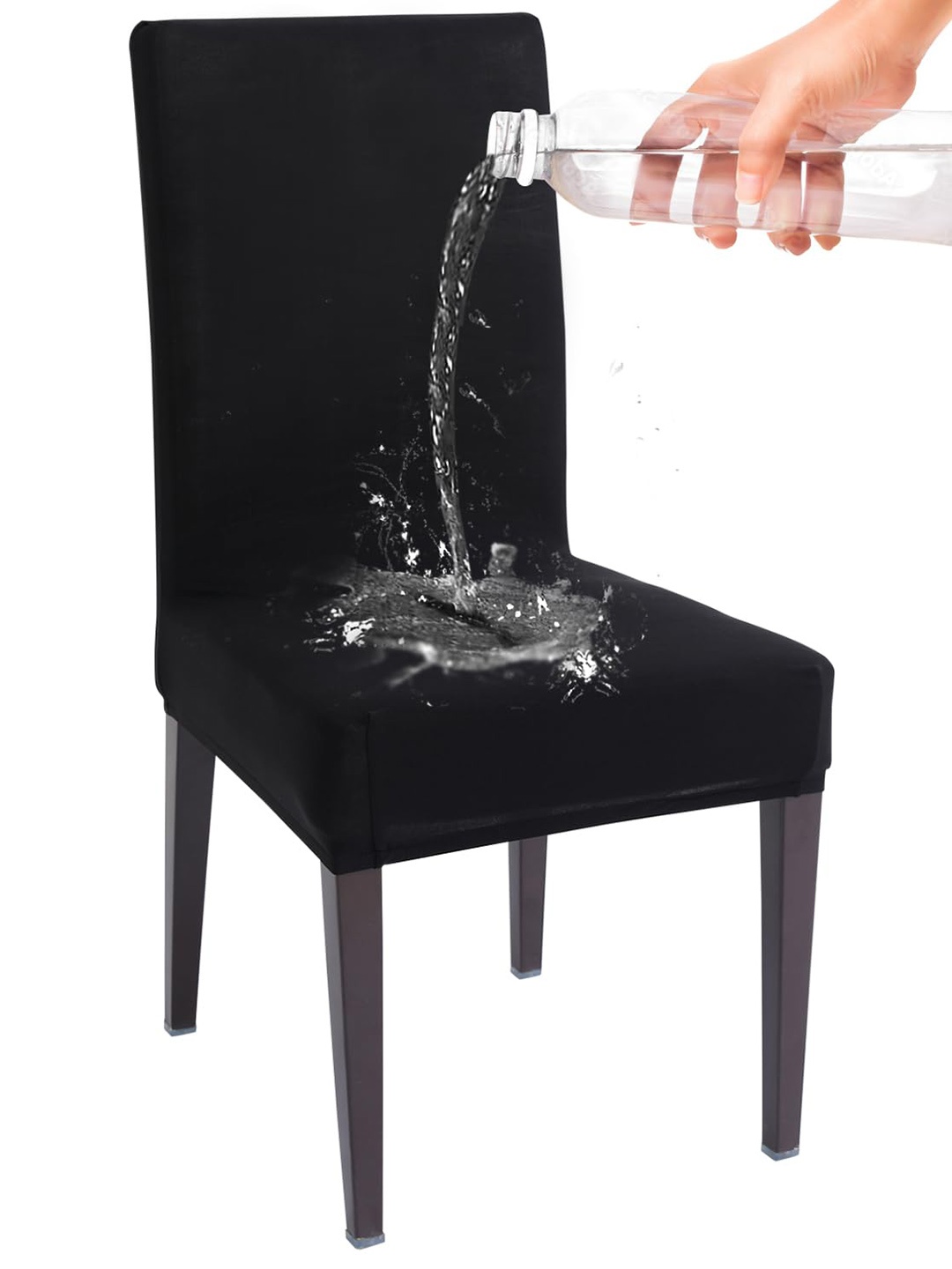 

HOKIPO Black 130 GSM Water Resistant Chair Cover