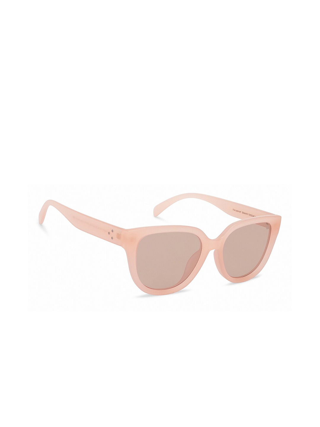 

Vincent Chase by Lenskart Unisex Wayfarer Sunglasses with Polarised and UV Protected Lens 211335, Pink