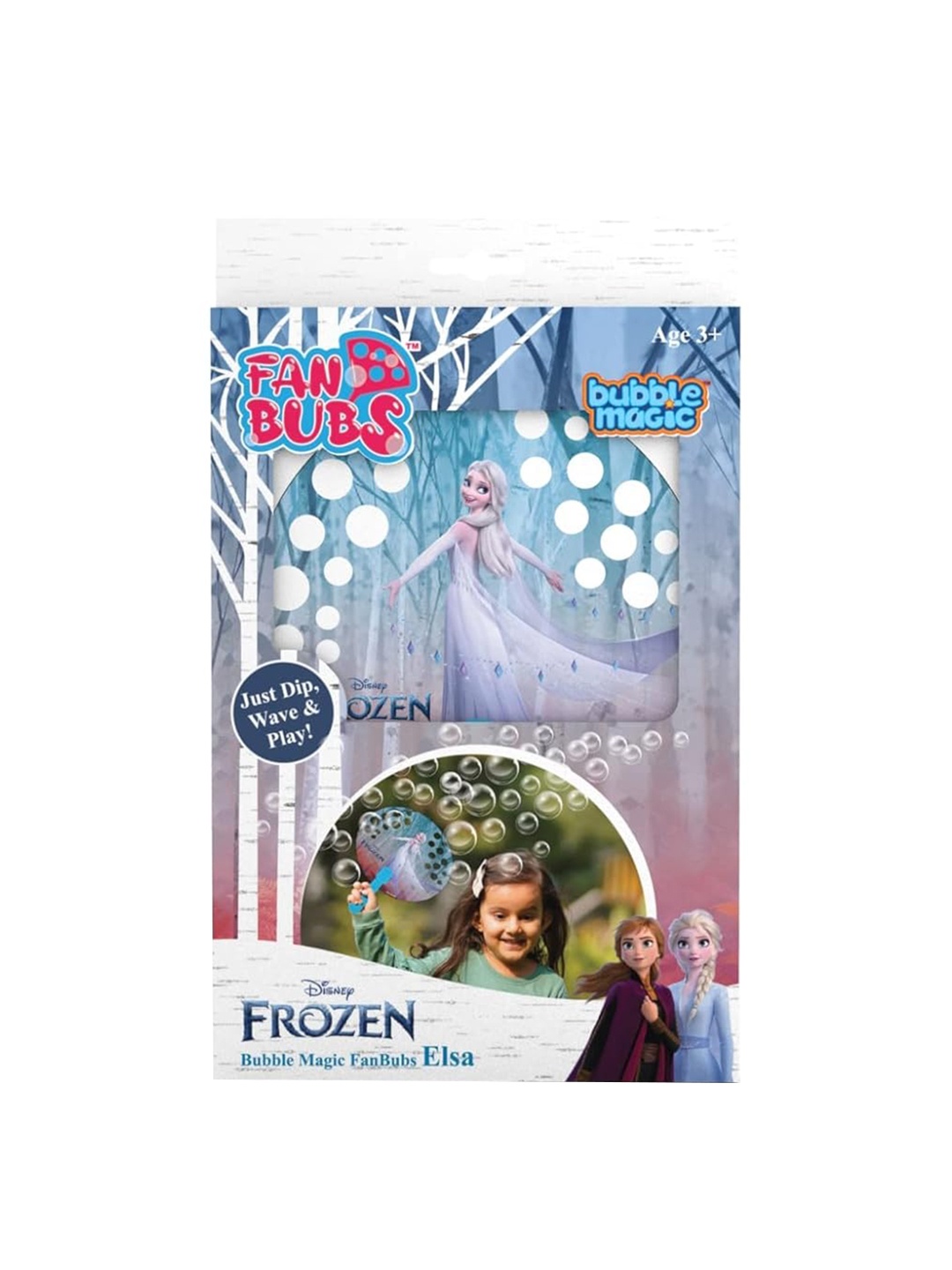 

bubble magic Kids Frozen Theme Bubble Maker, White