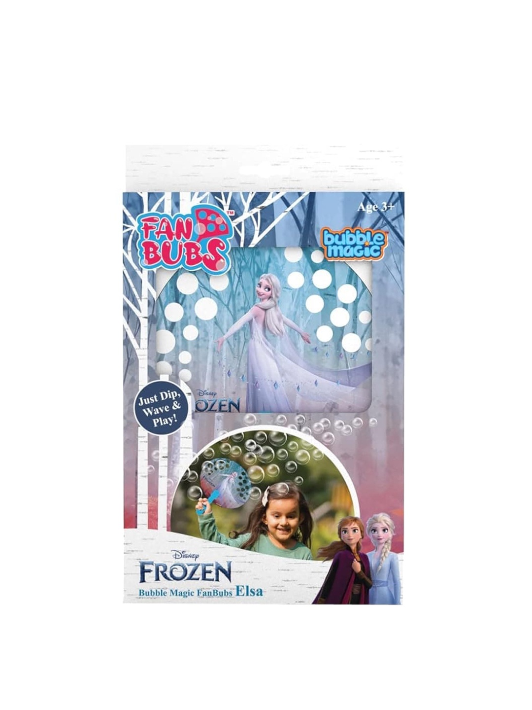 

bubble magic Kids Frozen Theme Bubble Maker, Blue
