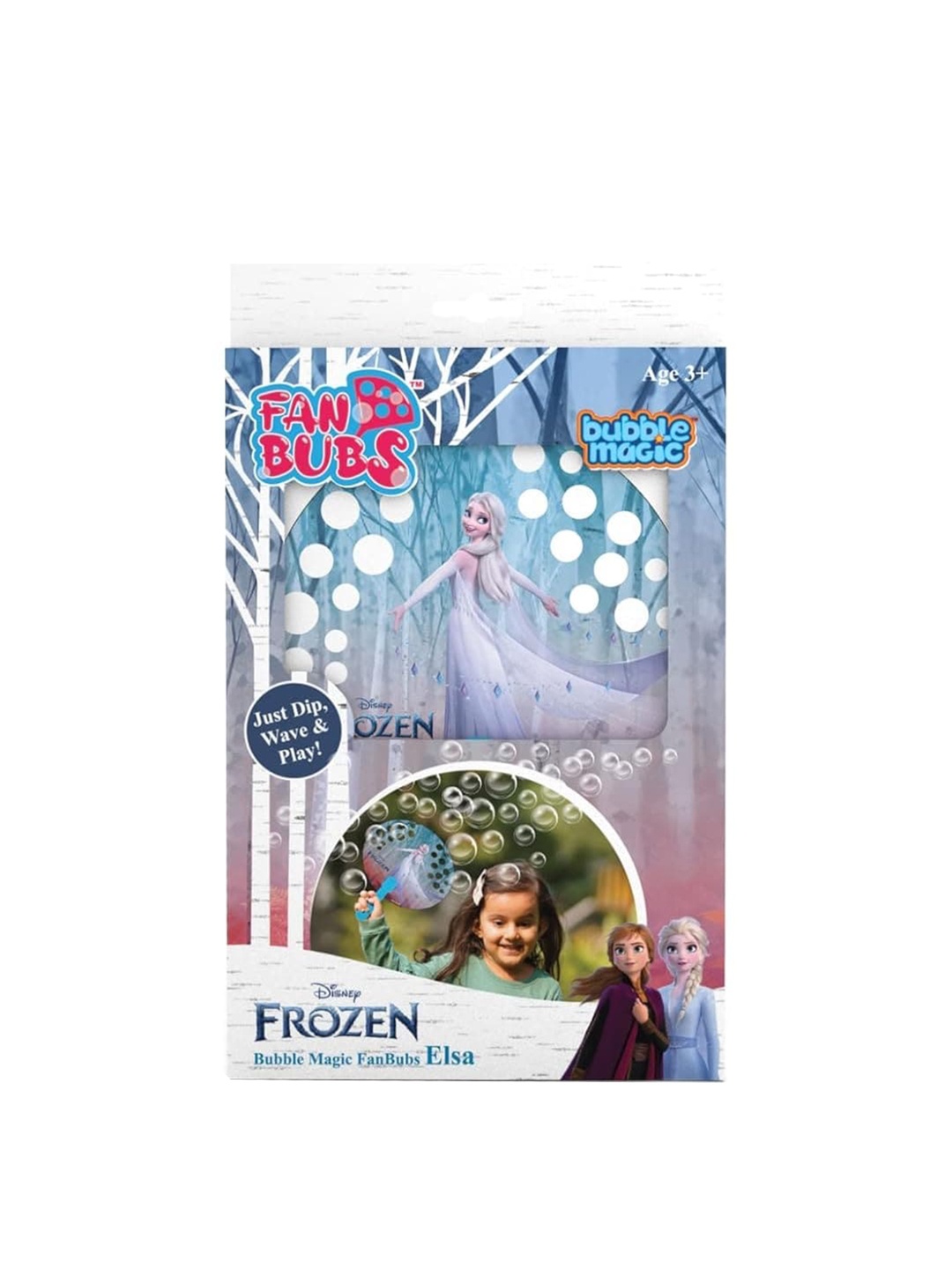 

bubble magic Kids Frozen Theme Bubble Maker, Blue