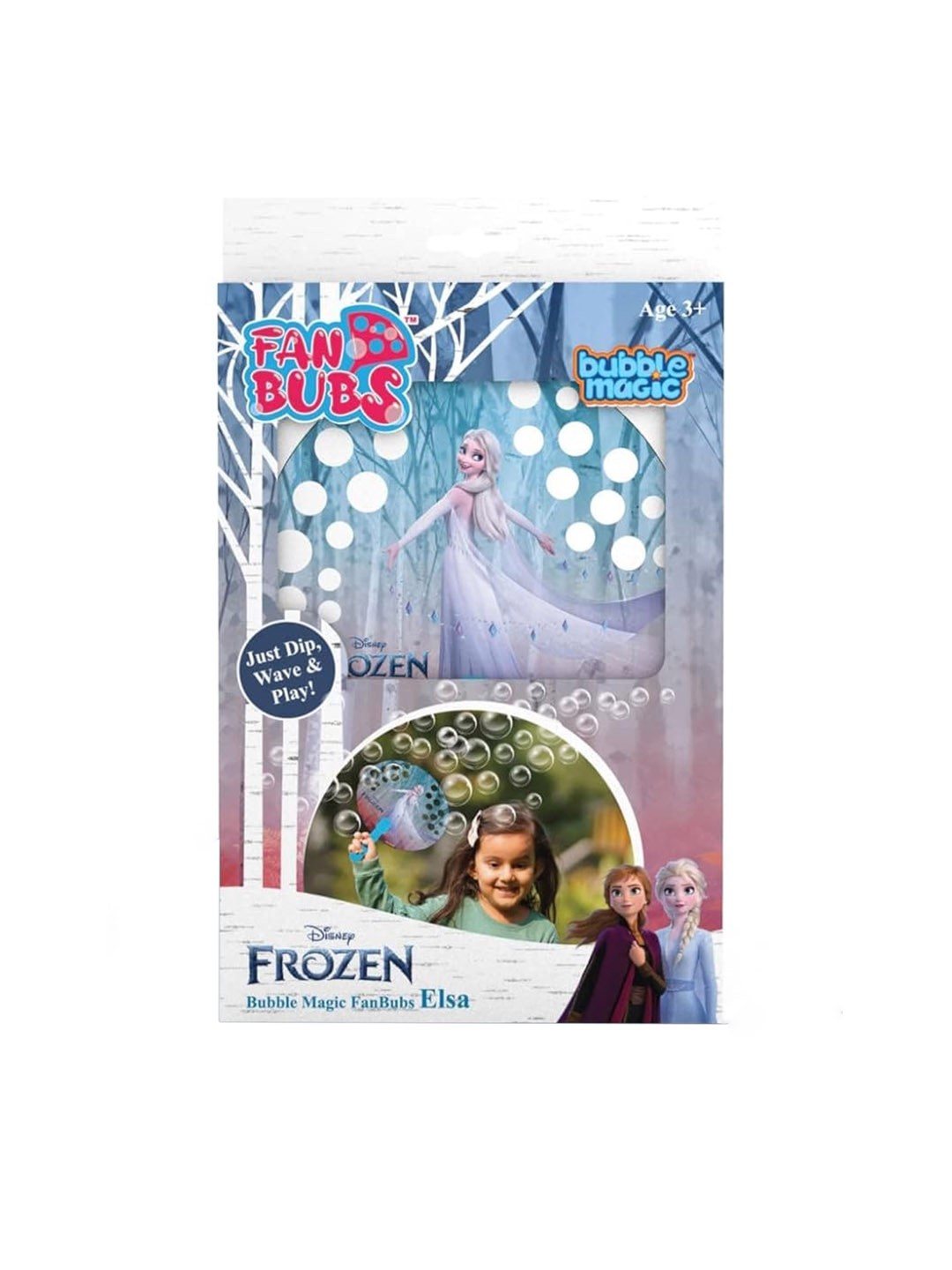 

bubble magic Kids Frozen Theme Bubble Maker, Blue