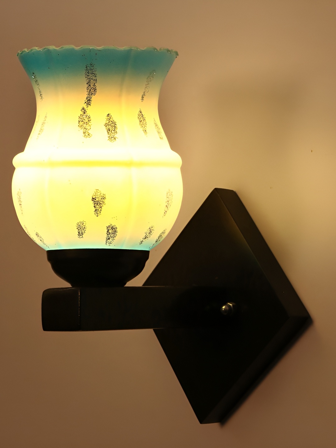 

Afast Blue Glass Wall Lamp