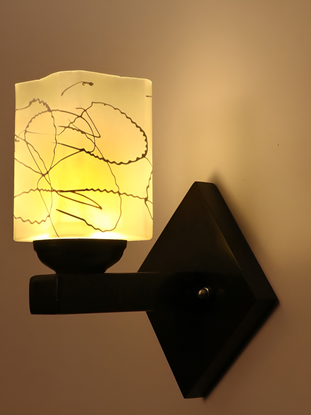 

Afast White Glass Wall Lamp