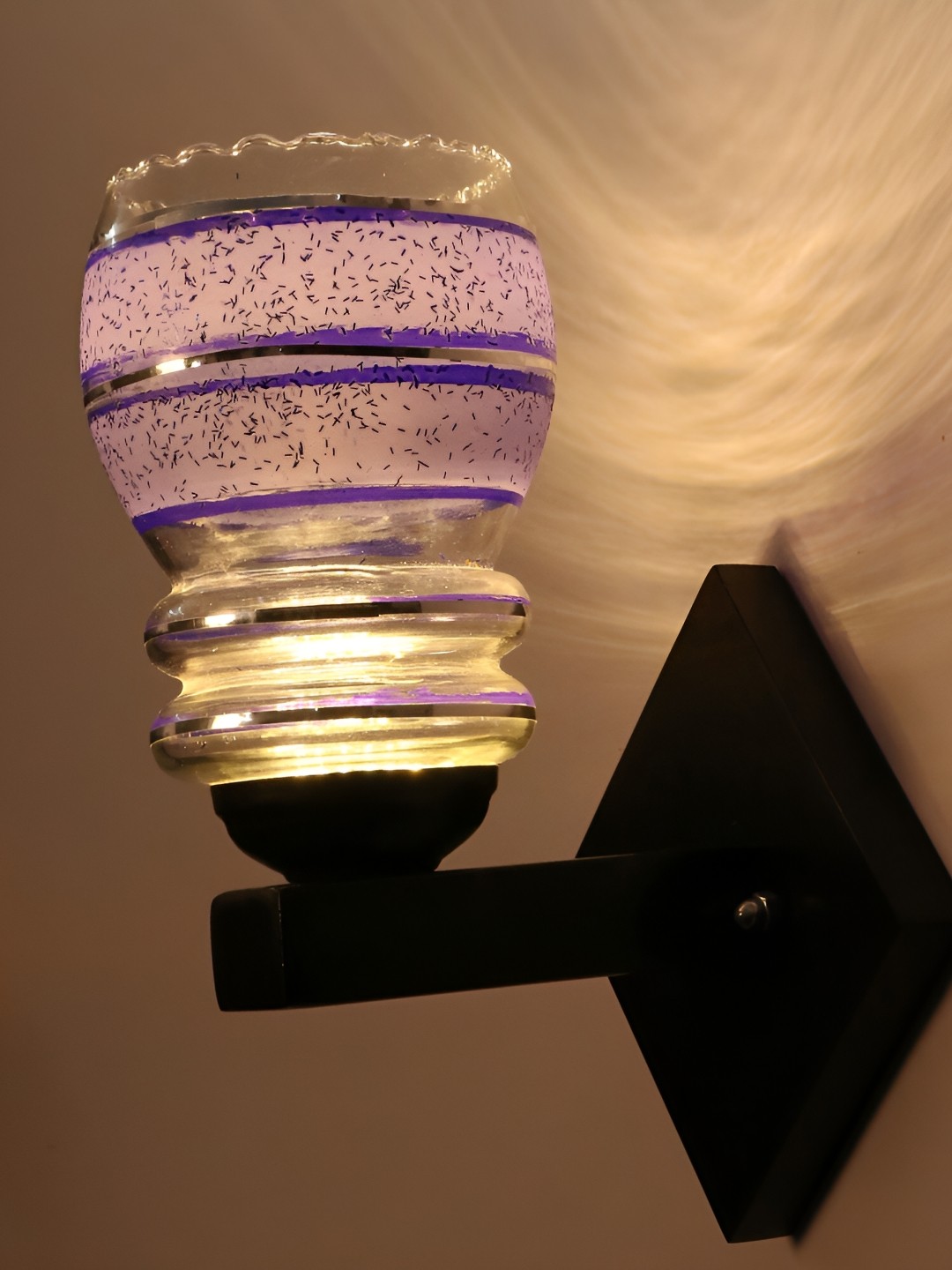 

Afast Blue Glass Wall Lamp