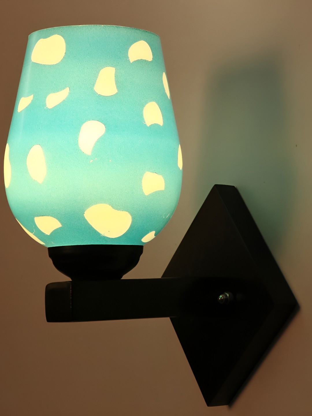 

Afast Purple Glass Wall Lamp