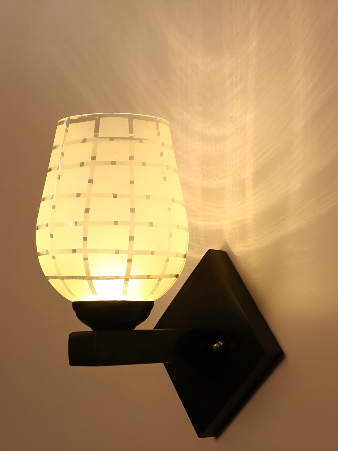 

Afast White Glass Wall Lamp
