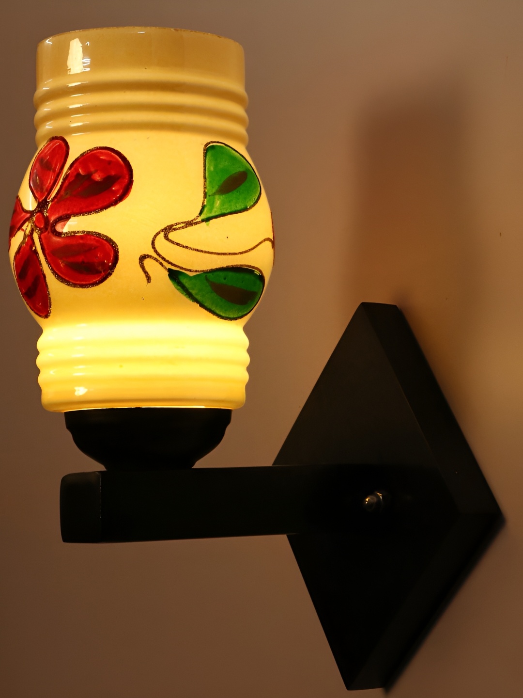 

Afast Gold Toned Glass Wall Lamp