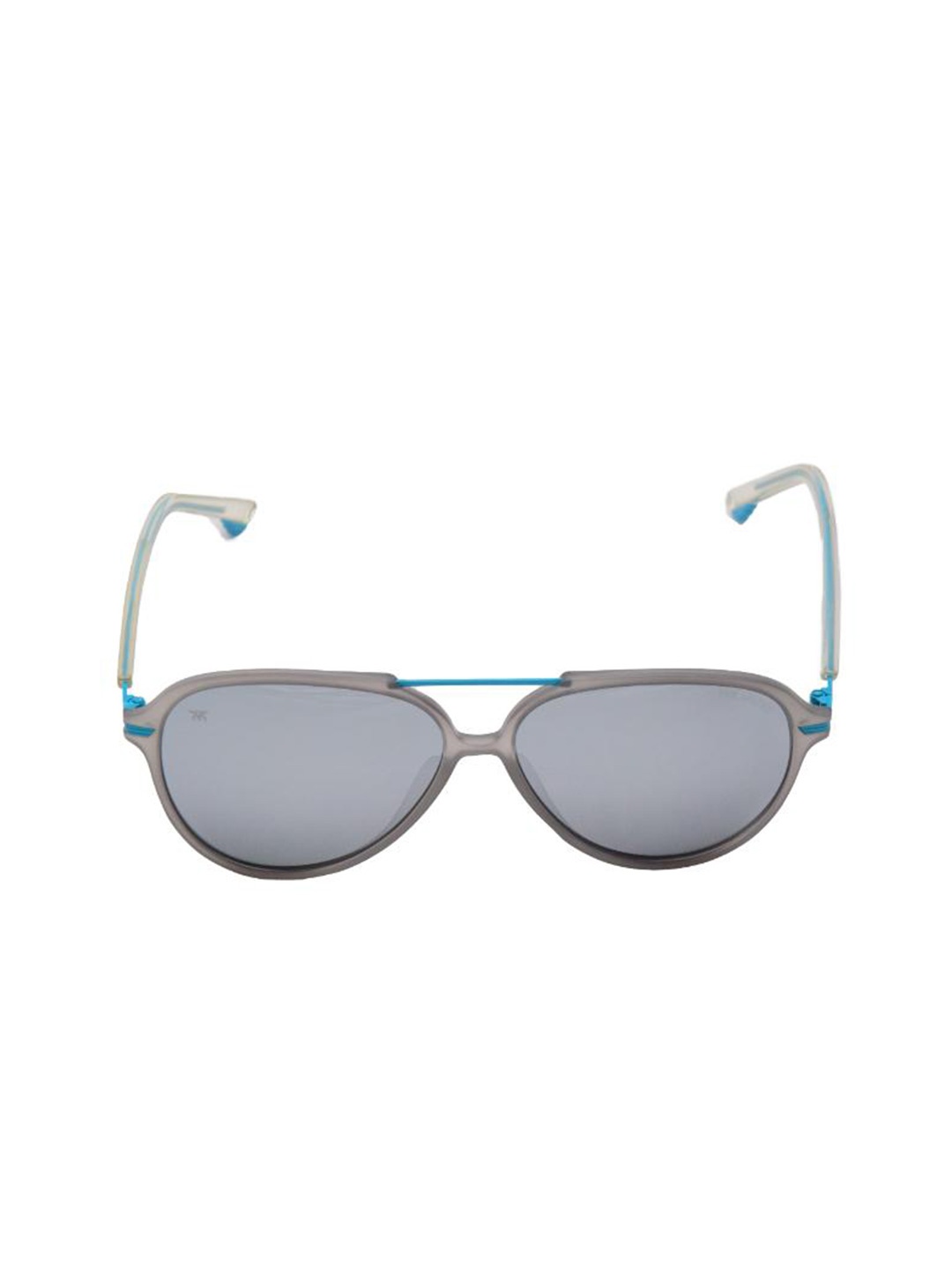 

Mayhem Unisex Aviator Sunglasses with UV Protected Lens AUTR18001C2, Grey