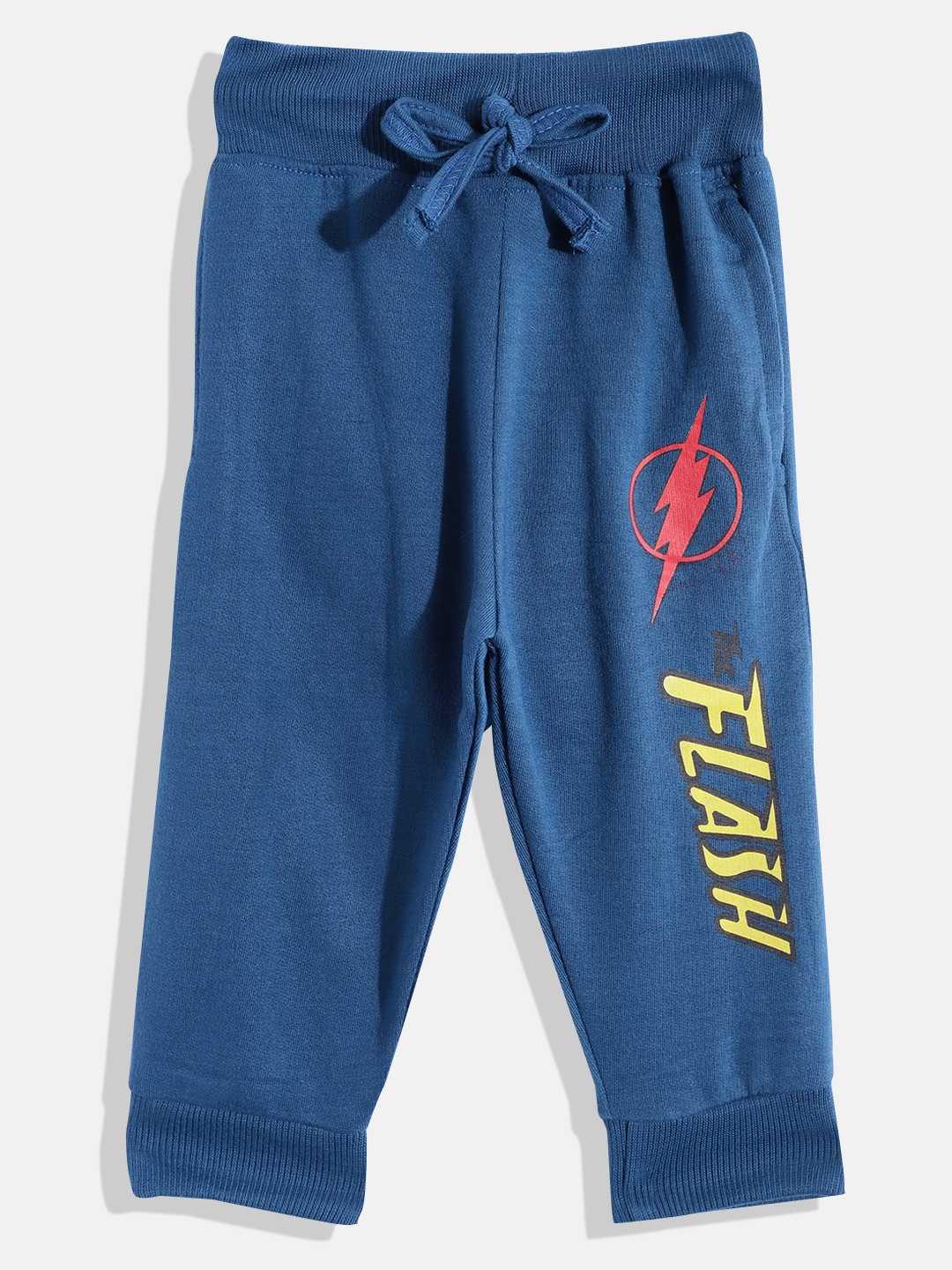 

Eteenz Infant Boys Flash Print Detail Premium Cotton Joggers, Blue