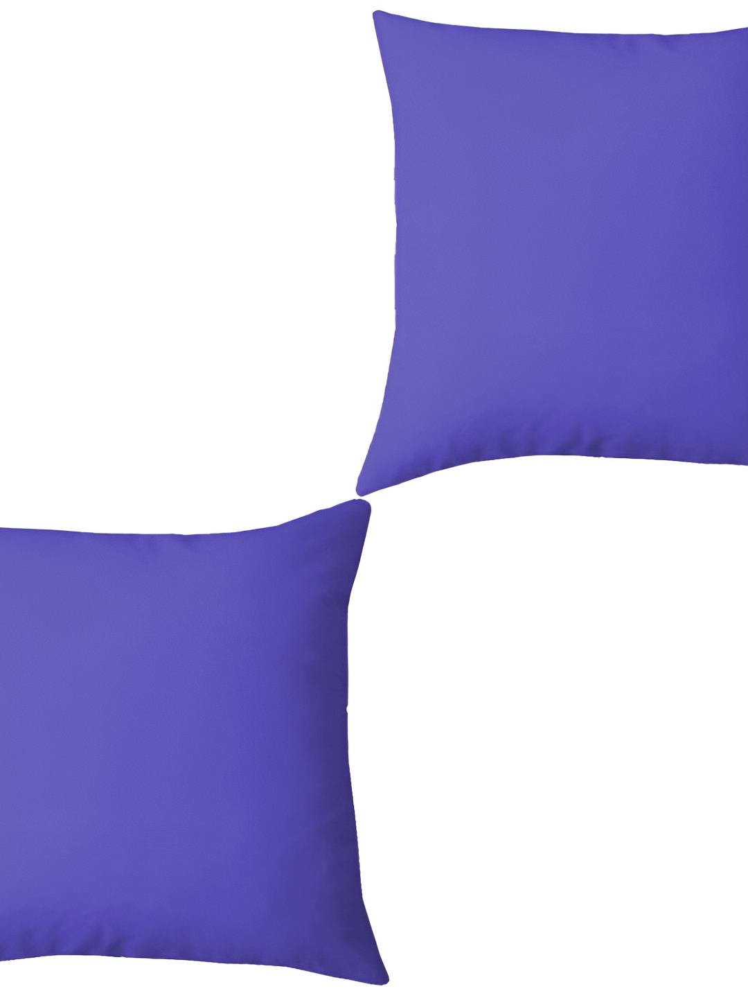 

LINENOVATION Royal Blue 2 Pieces Square Microfibre Filled Cushions