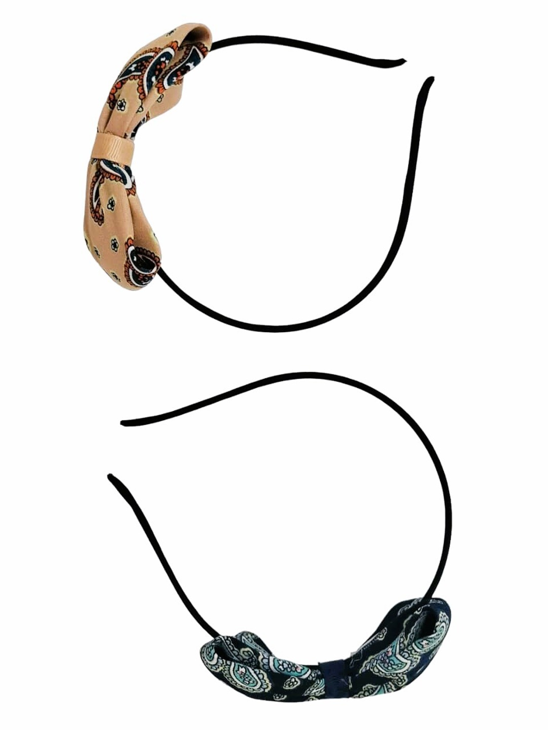 

FEMMIBELLA Girls Set of 2 Hairband, Black