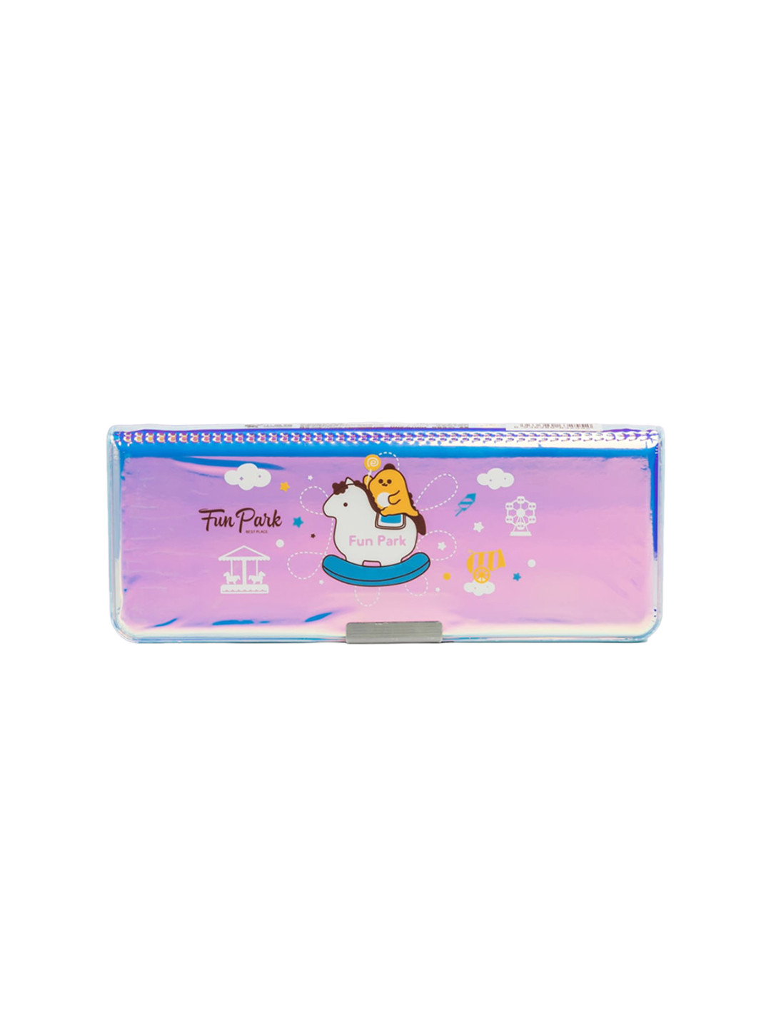 

QIPS Kids Printed Pencil Box, Blue