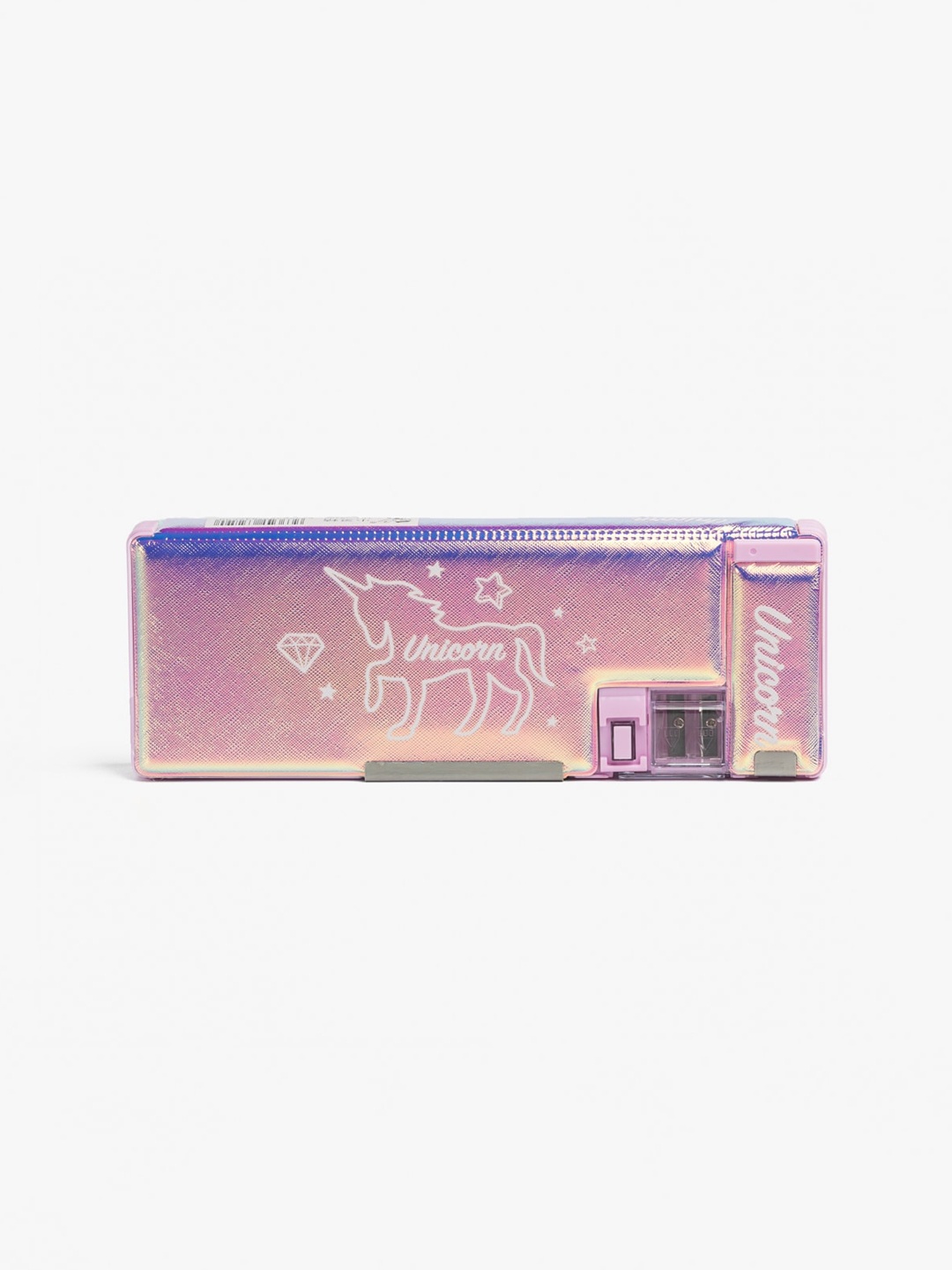 

QIPS Kids Printed Pencil Holder Case, Pink