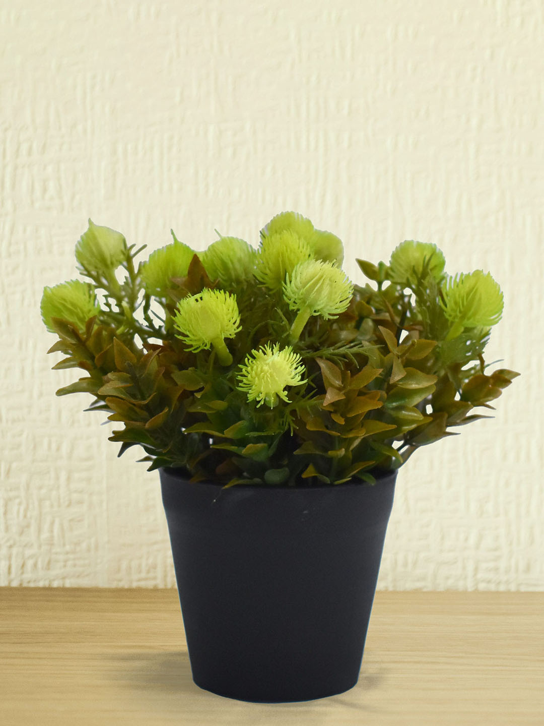 

AMFLIX Green & Black Bonsai Artifical Plant With Pot
