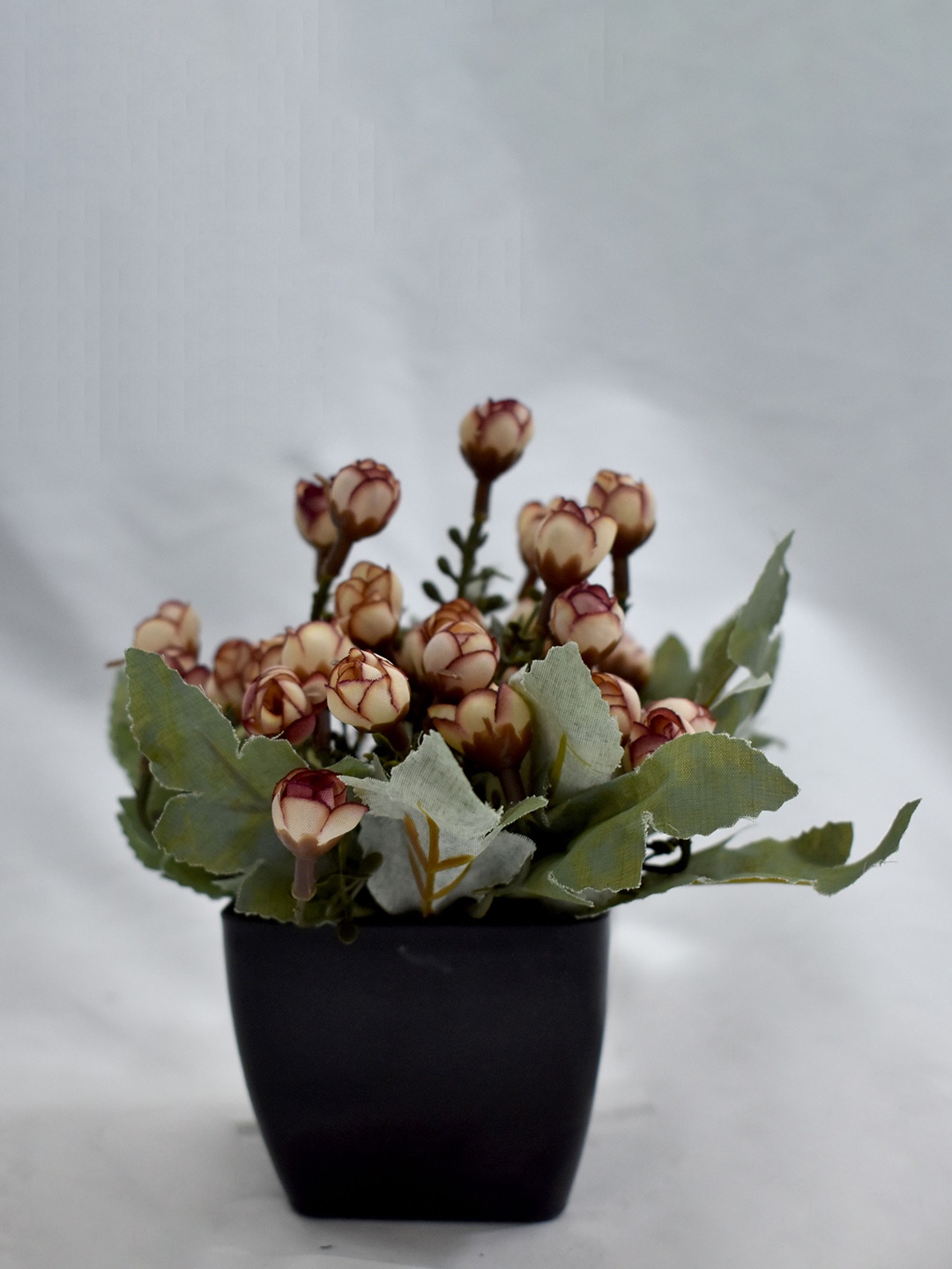 

AMFLIX Brown & Green Bonsai Artifical Plant With Pot