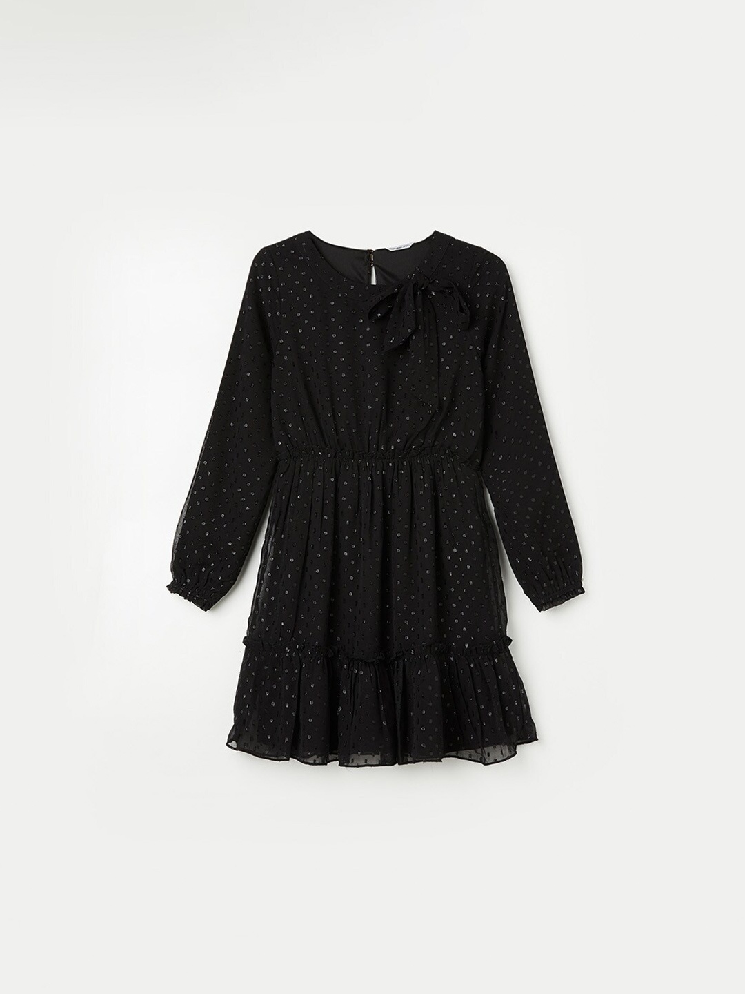 

Fame Forever by Lifestyle Girls Self Design A-Line Dress, Black