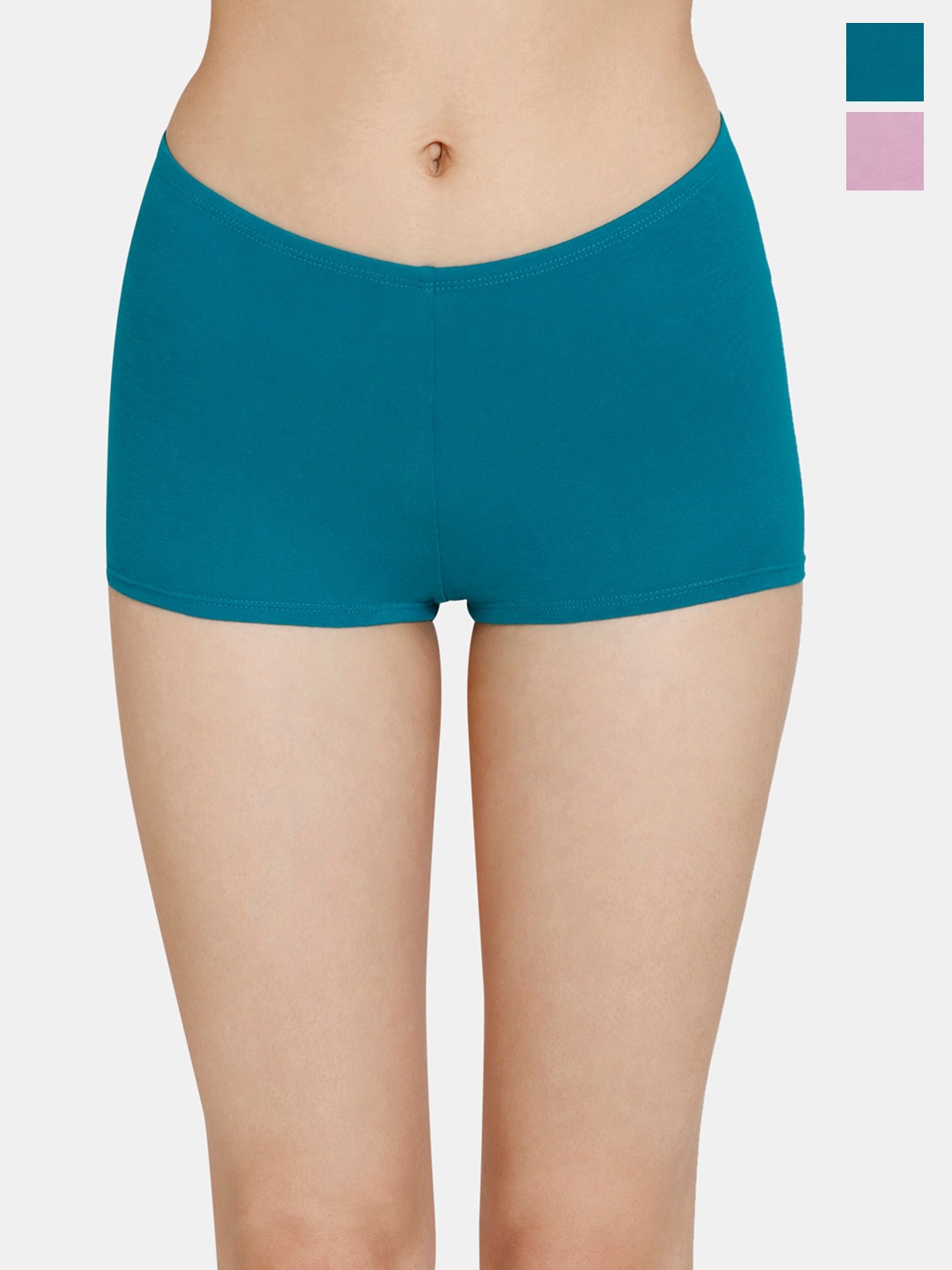 

Zivame Girls Pack Of 2 Boy Shorts Briefs, Blue