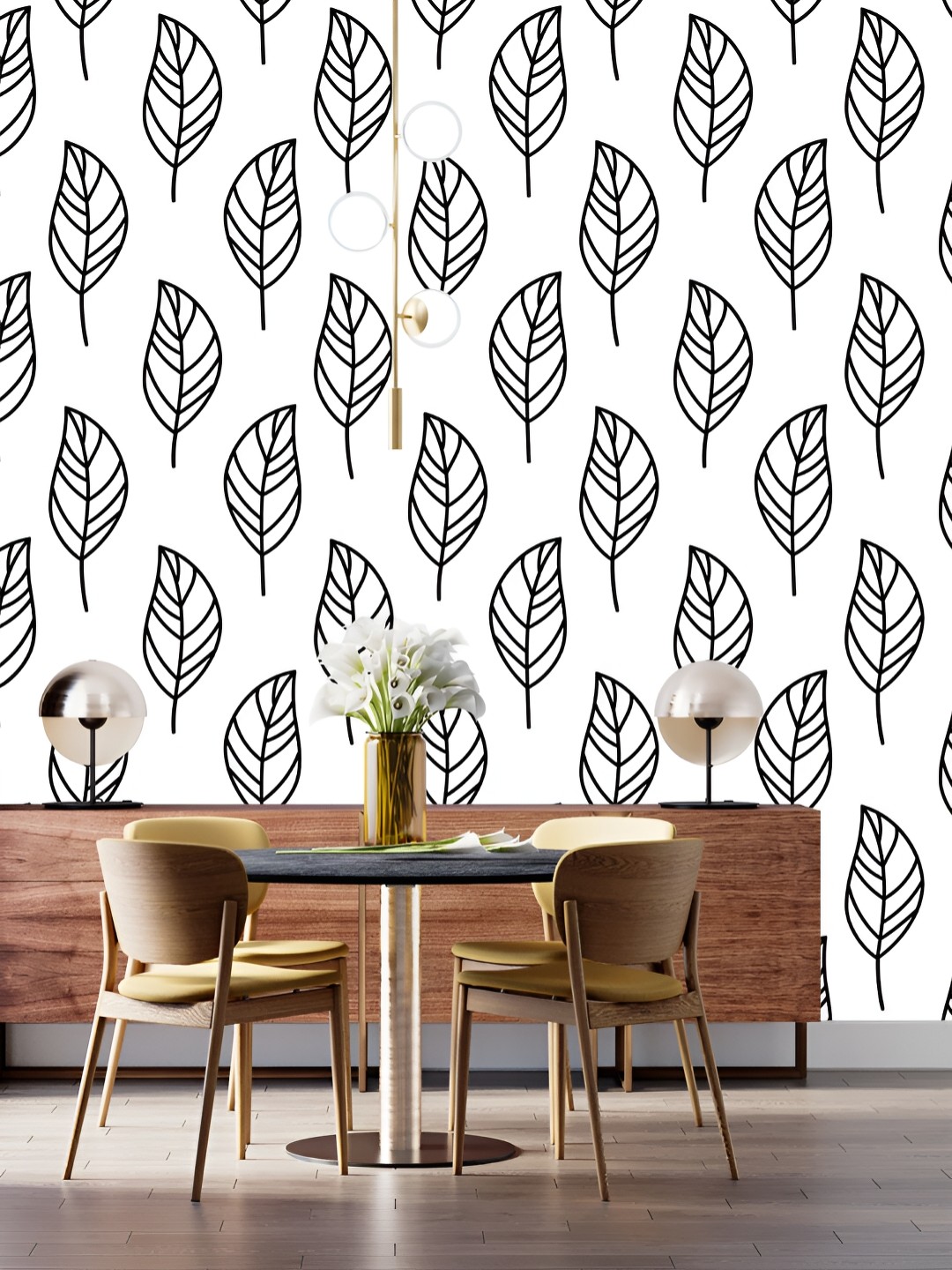 

DWELLSINDIA Beige & Black Self-Adhesive Wall Grain Textured Wallpaper