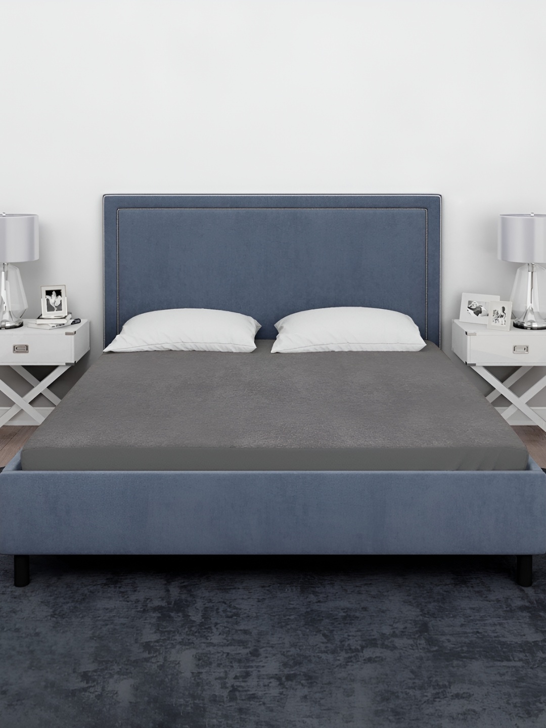 

Magixy Grey Terry Water Resistant Mattress Protector