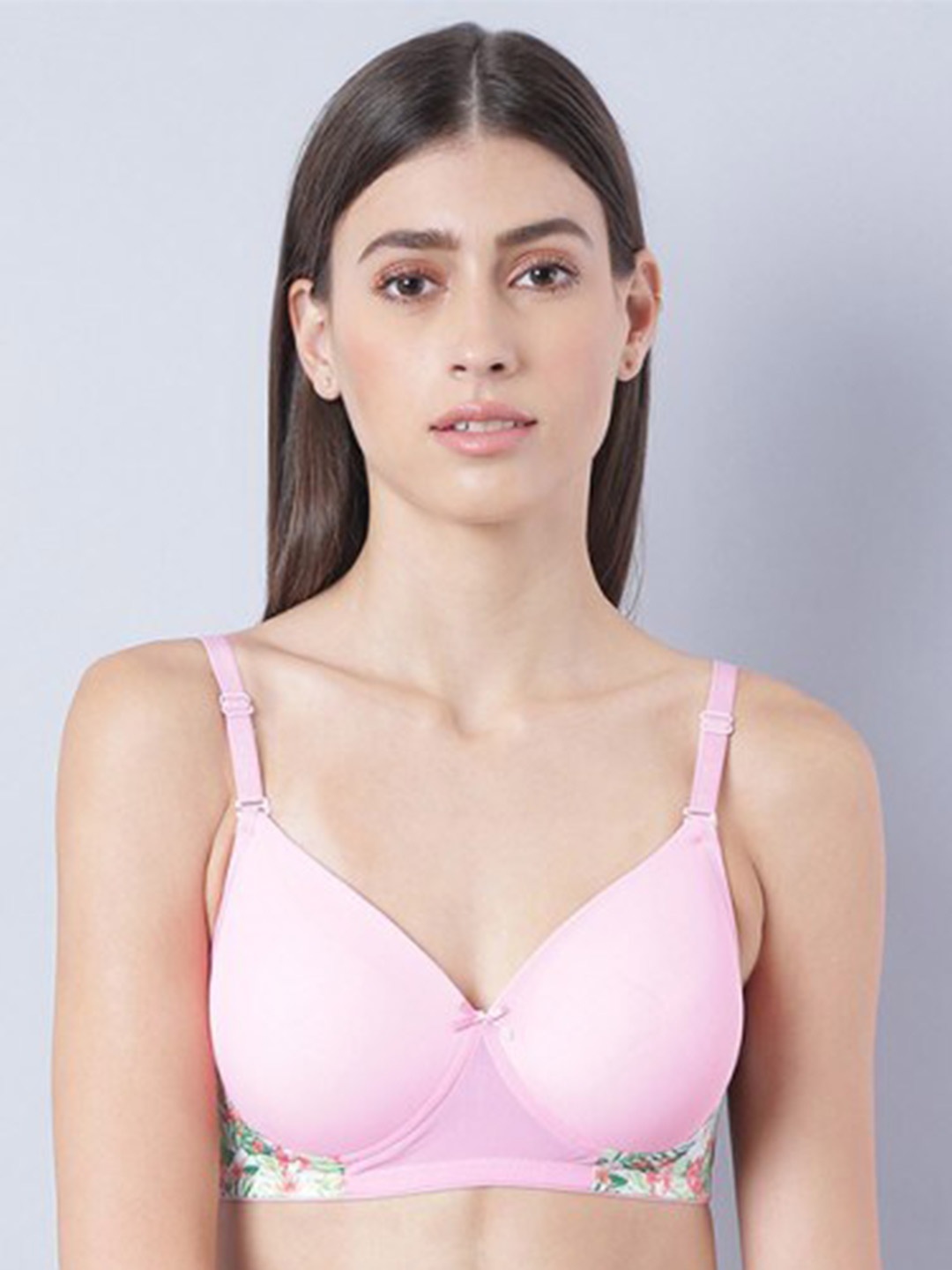 

Aila Full Coverage Bra, Pink