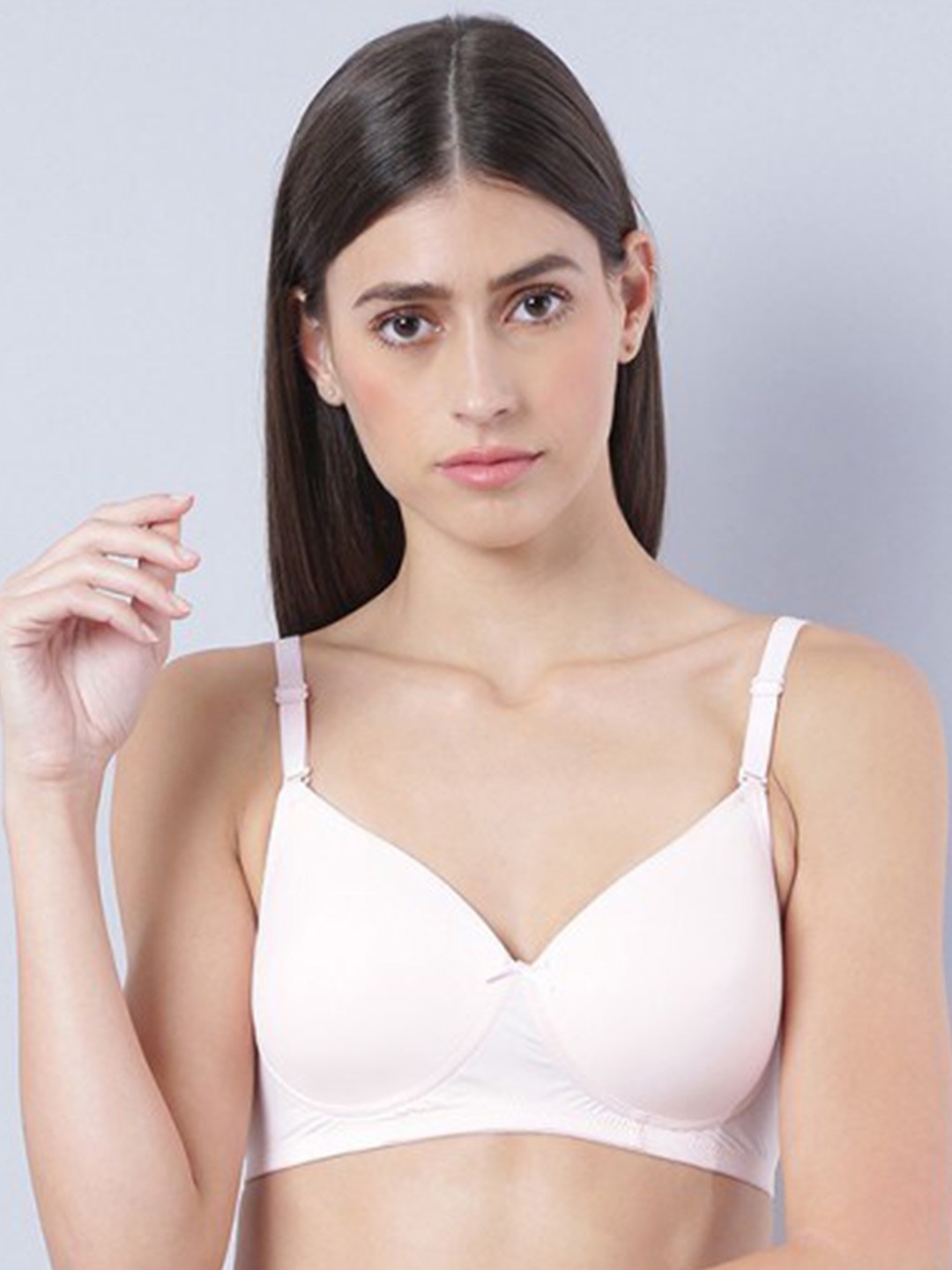 

Aila Full Coverage Non Padded Everyday Bra With All Day Comfort, White