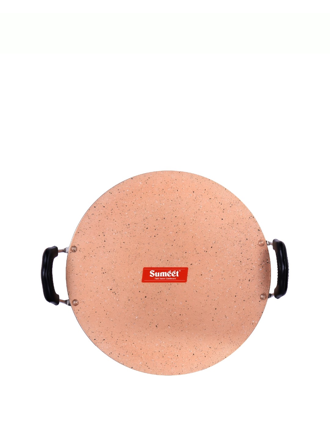 

Sumeet Peach & Black Non Stick Saral Dosa Tawa