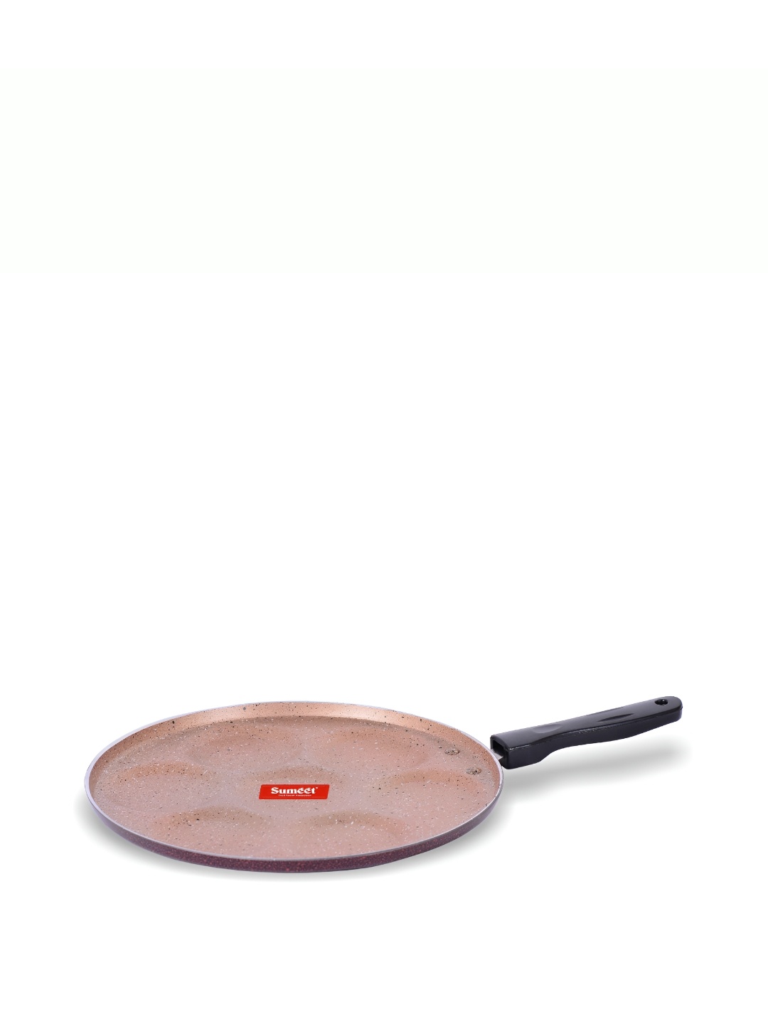 

Sumeet Peach & Black Aluminium Non Stick Multi Snack Maker