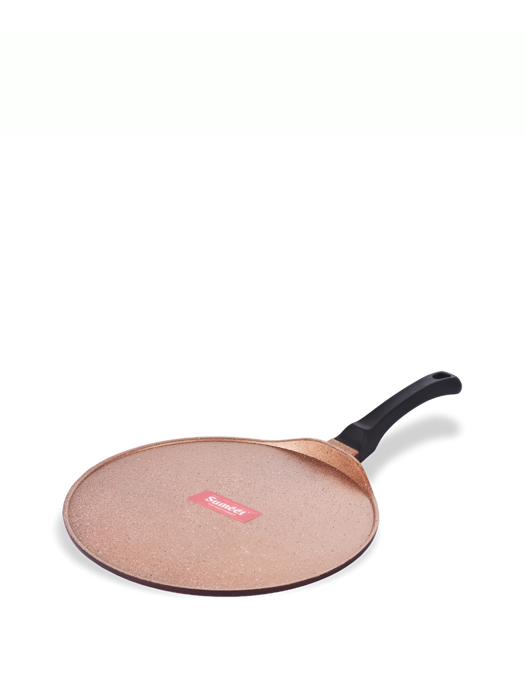 

Sumeet Peach& Black Aluminium Non Stick Dosa Tawa