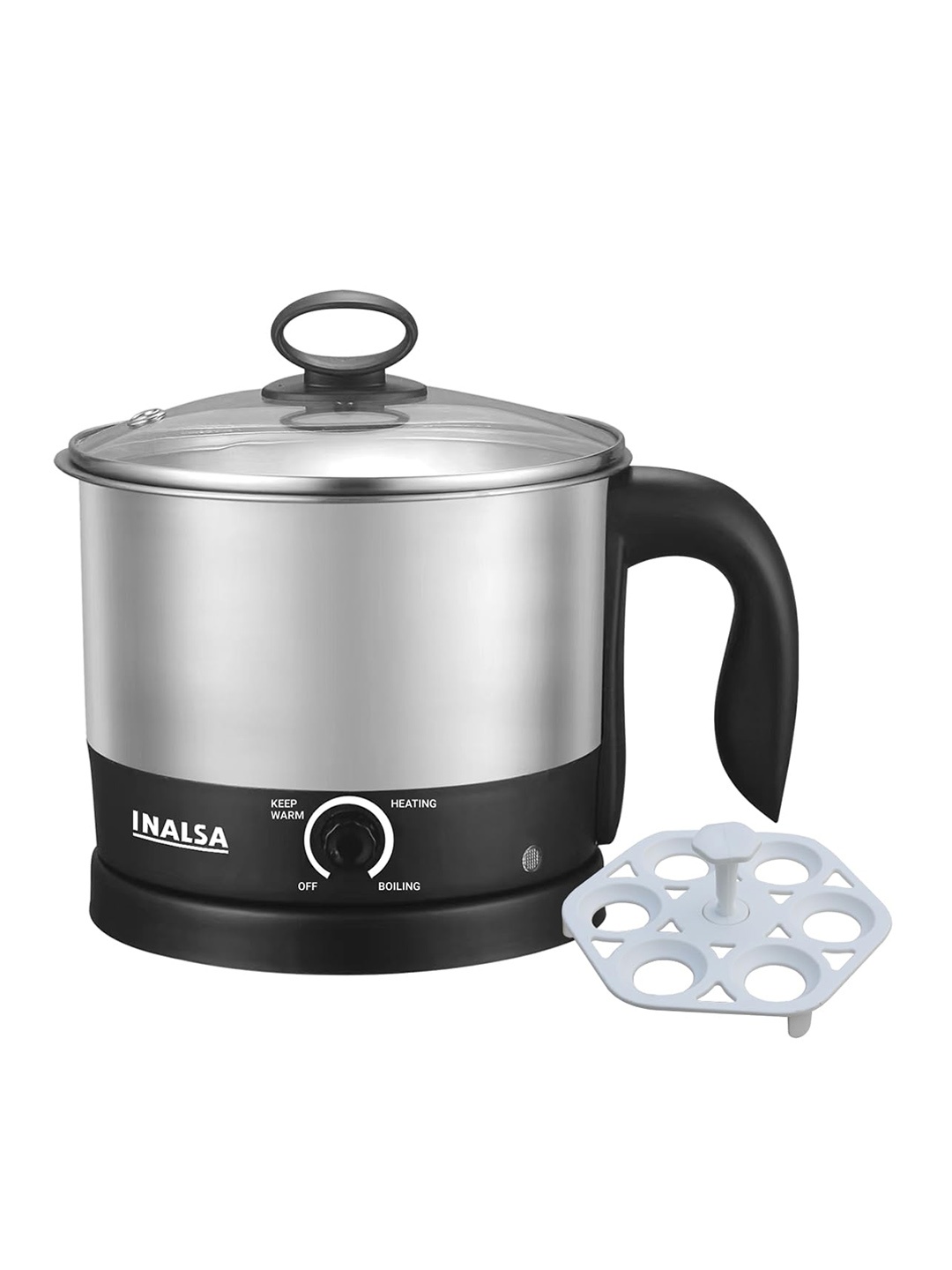 

Inalsa Black Multi Cook Nu Electric Kettle- 1.5L