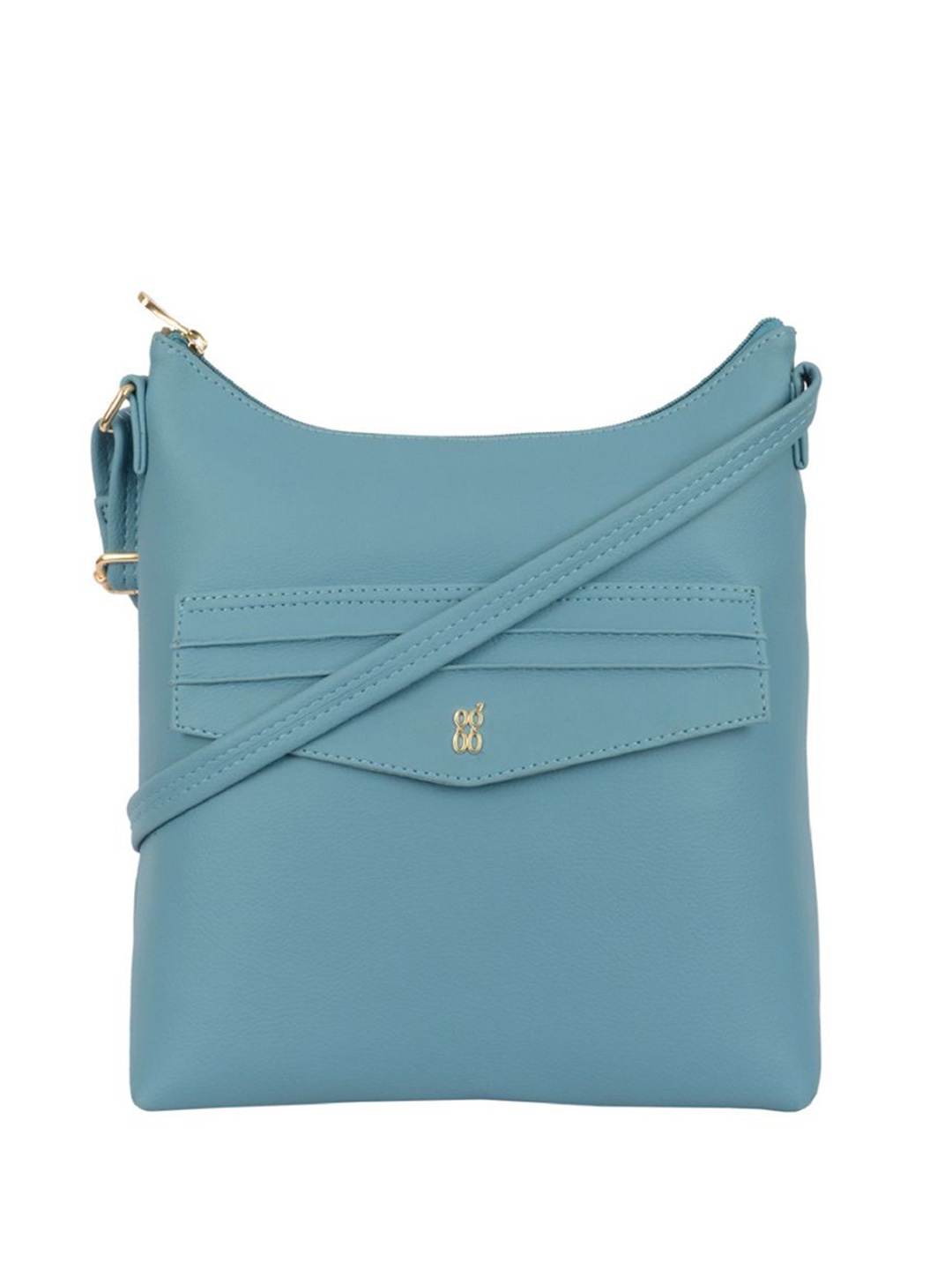 

Baggit Structured Sling Bag with Wallet, Blue