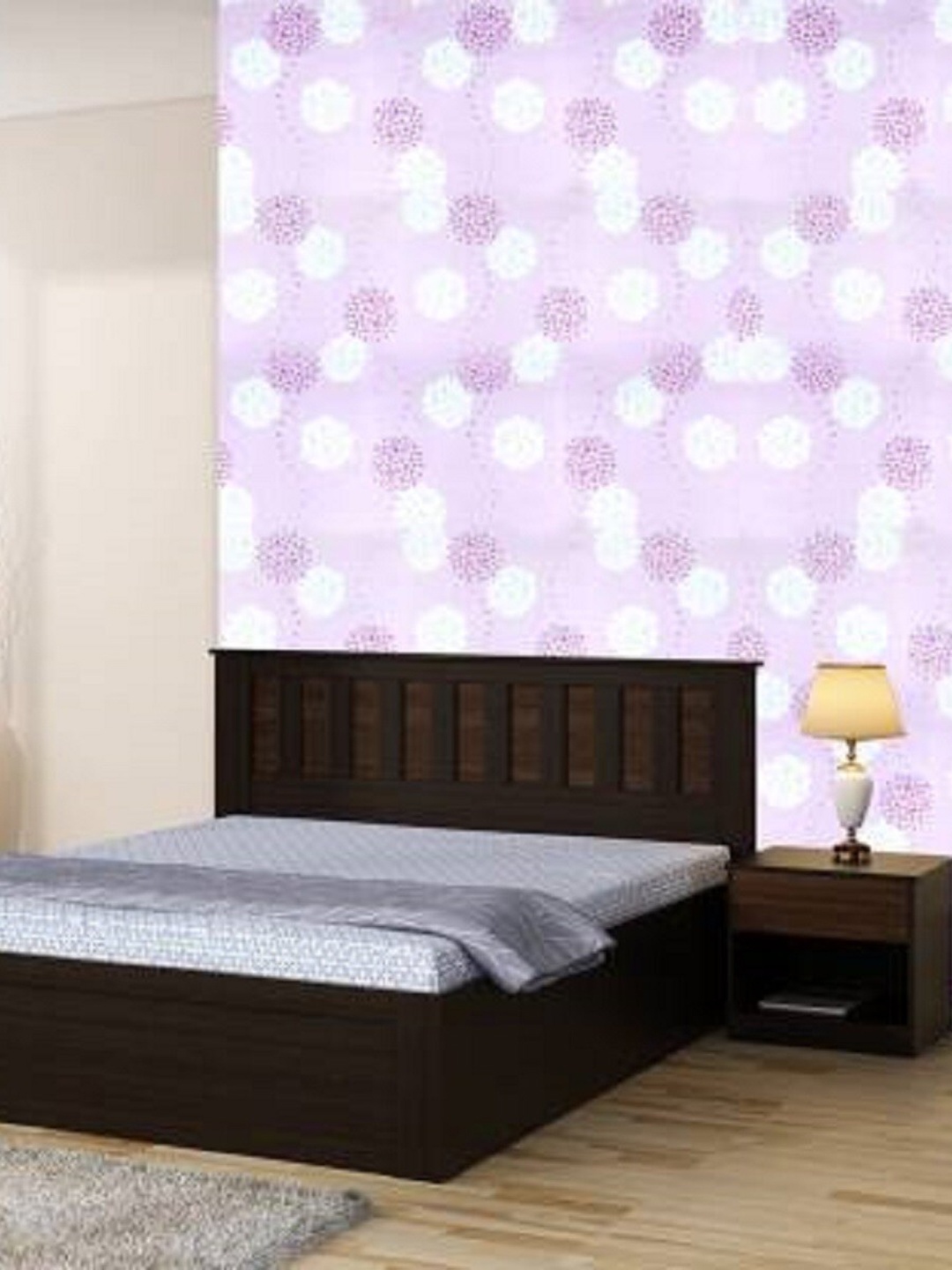 

KAAF Lavender & White Floral Printed Wallpaper