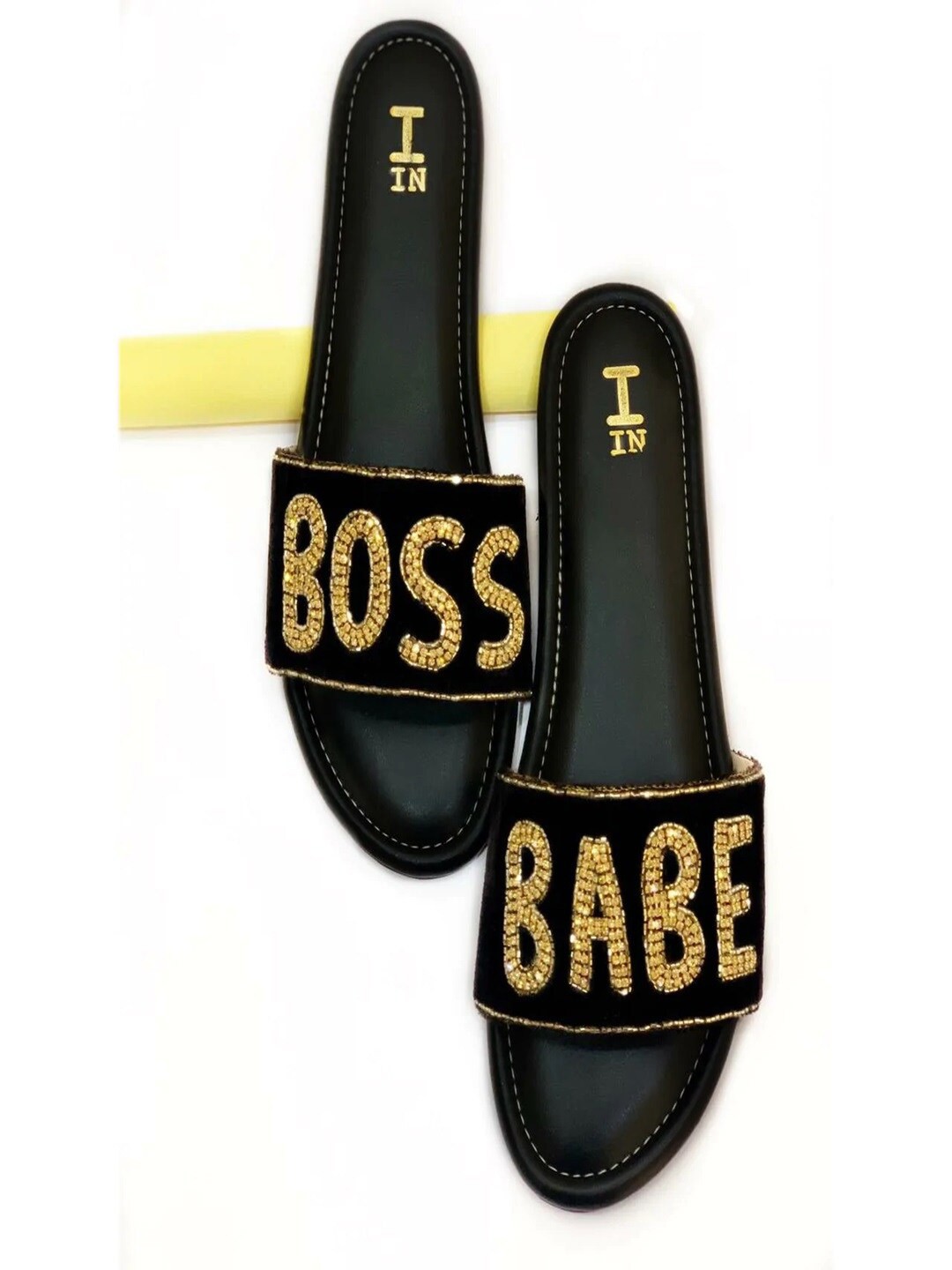 

TOPRICO Women Black Fashion Flats