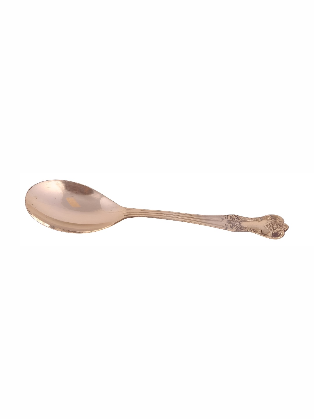 

Shivshakti Arts Copper Toned Brass Serving Spoon