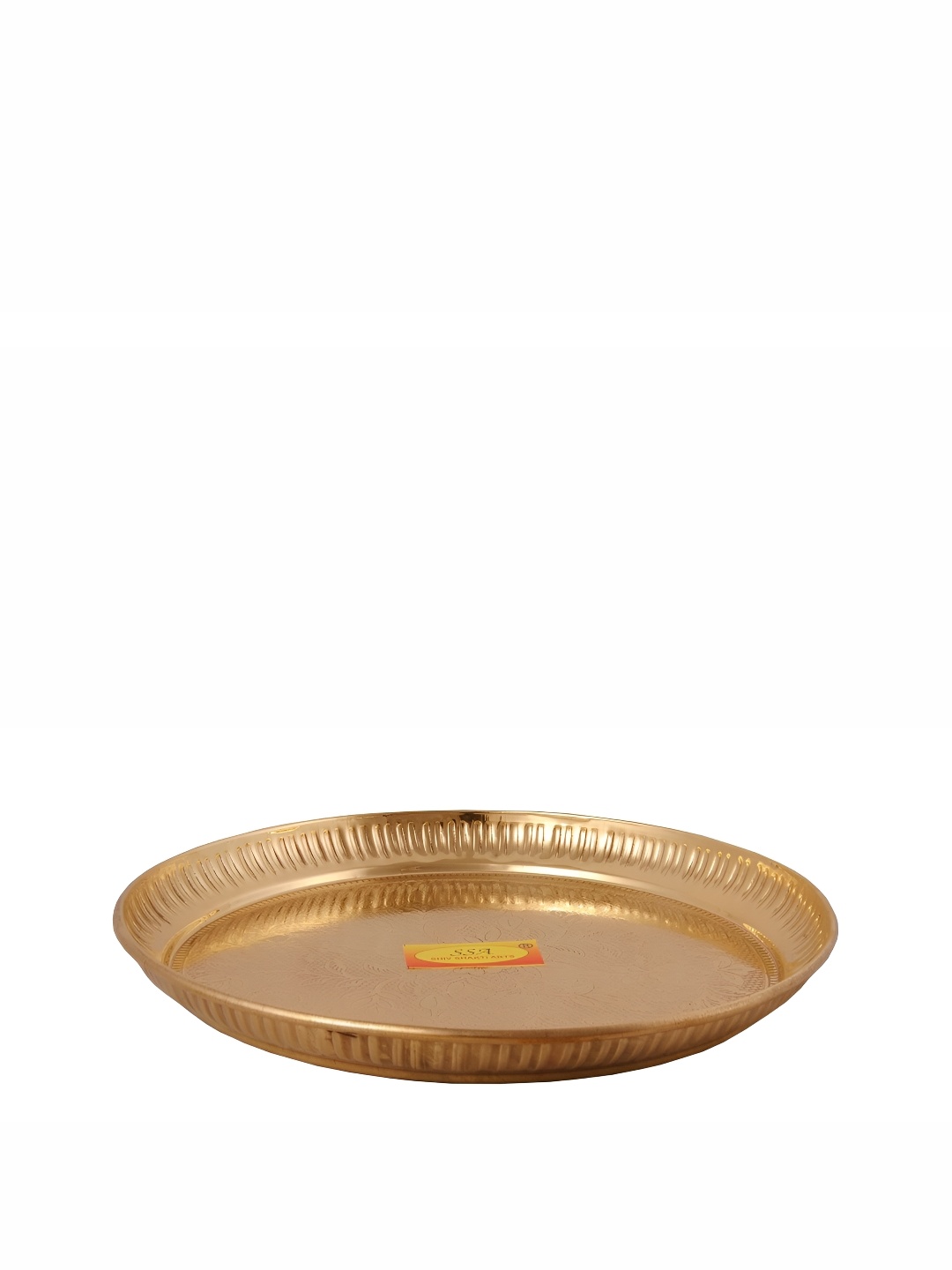 

Shivshakti Arts Copper Toned Brass Glossy Plate