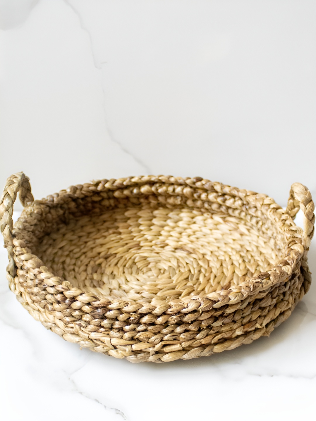 

BYORA HOMES Brown Bamboo Serving Tray