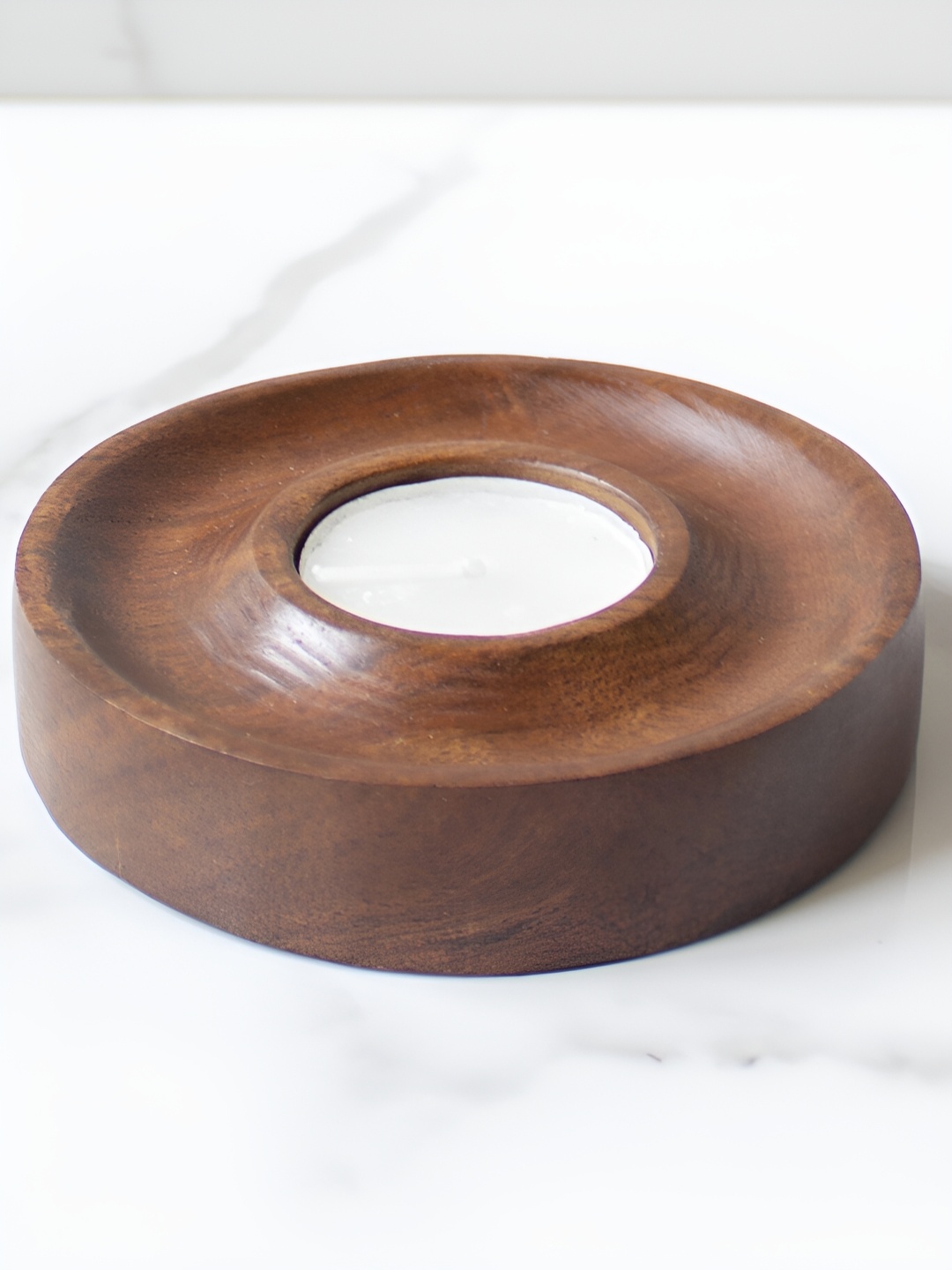 

BYORA HOMES Brown Candle Holder