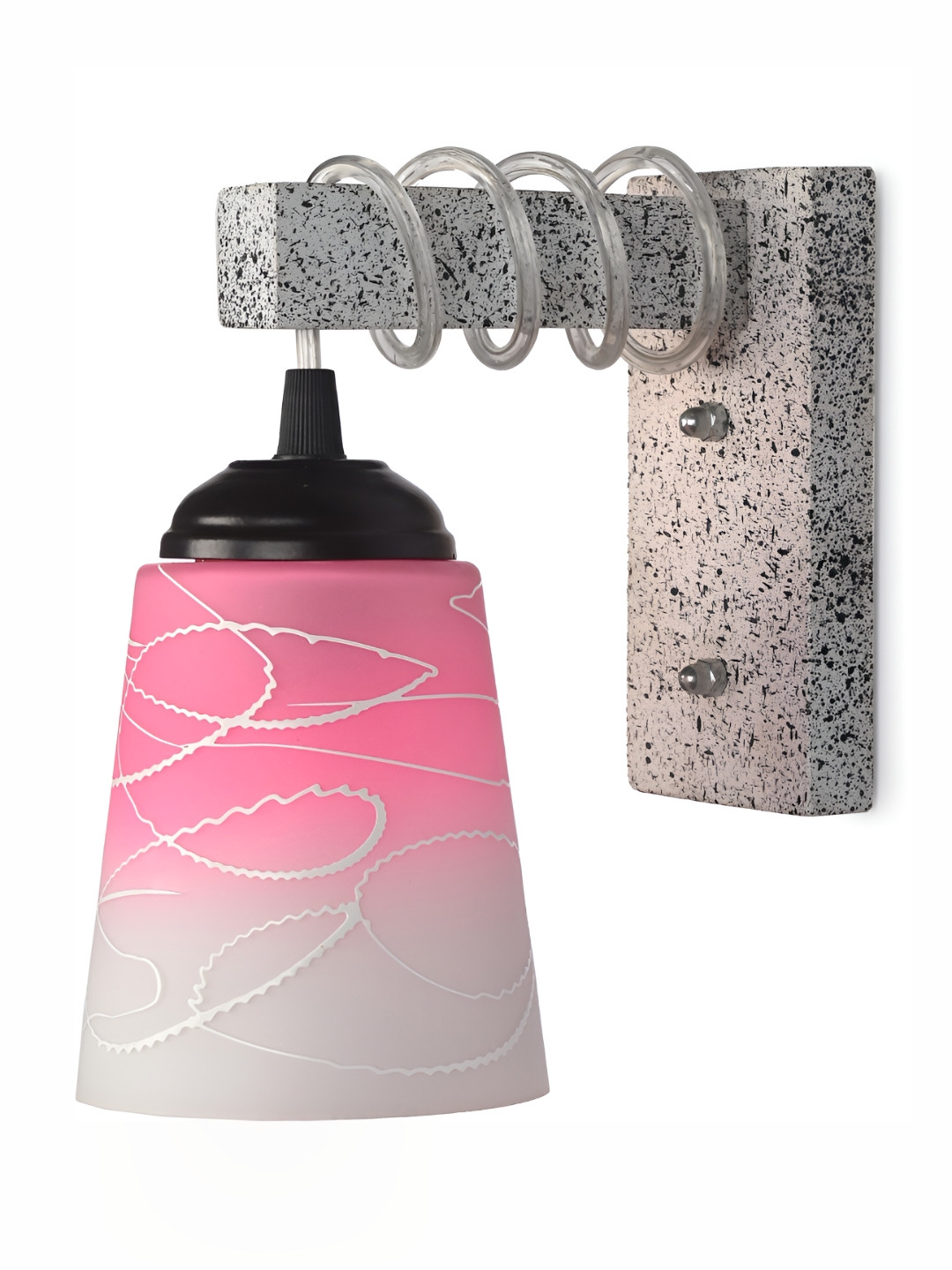 

Afast Pink Glass Wall Lamp