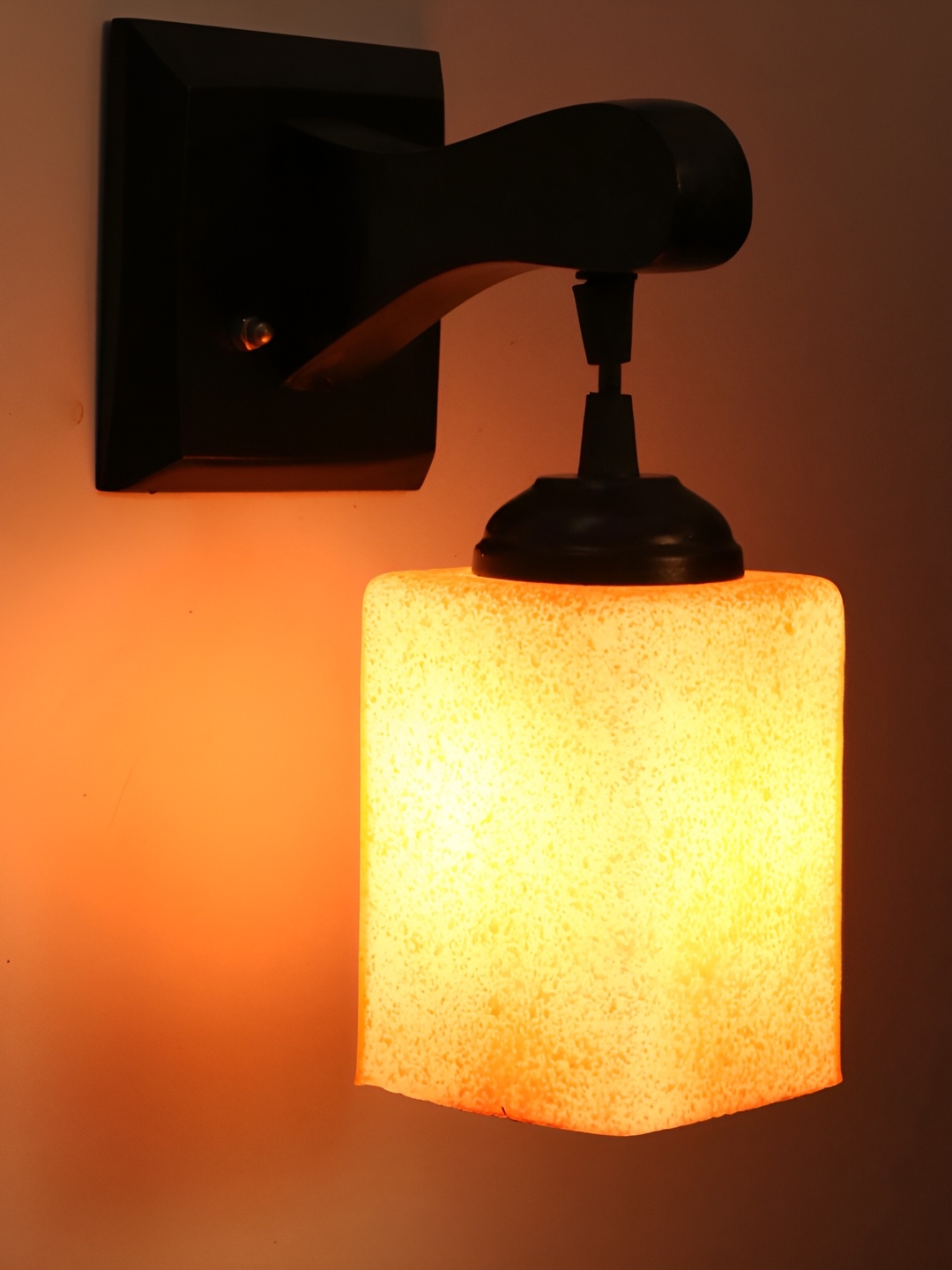 

Afast Orange Glass Wall Lamp