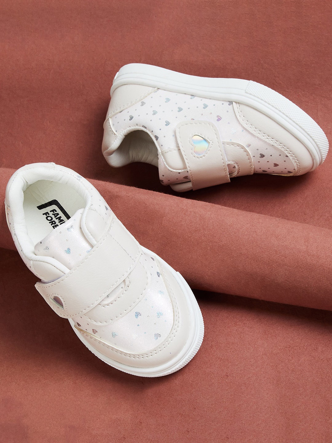 

Fame Forever by Lifestyle Girls Printed Slip-On Sneakers, Beige
