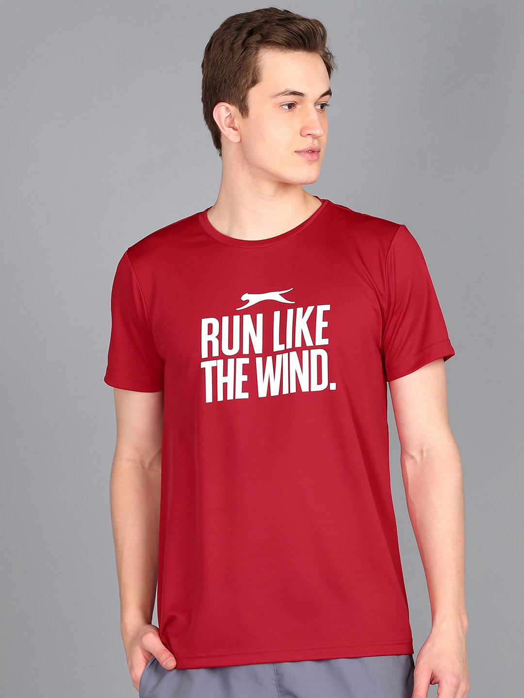 

Slazenger Typography Printed T-Shirt, Red