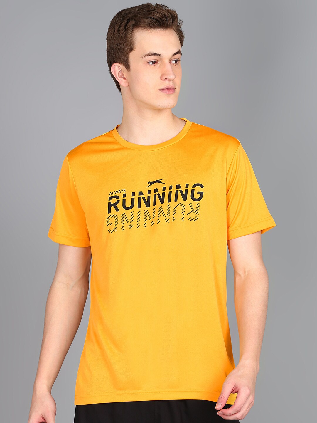 

Slazenger Typography Printed Short Sleeves T-Shirt, Yellow