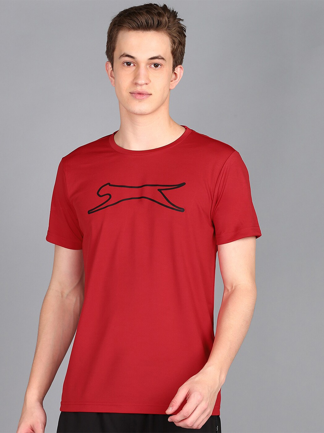 

Slazenger Brand Logo Printed T-Shirt, Red