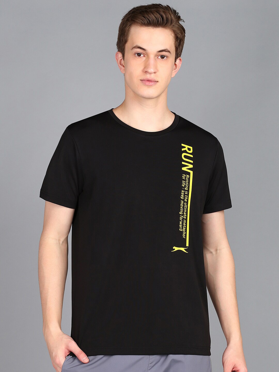 

Slazenger Typography Printed T-Shirt, Black