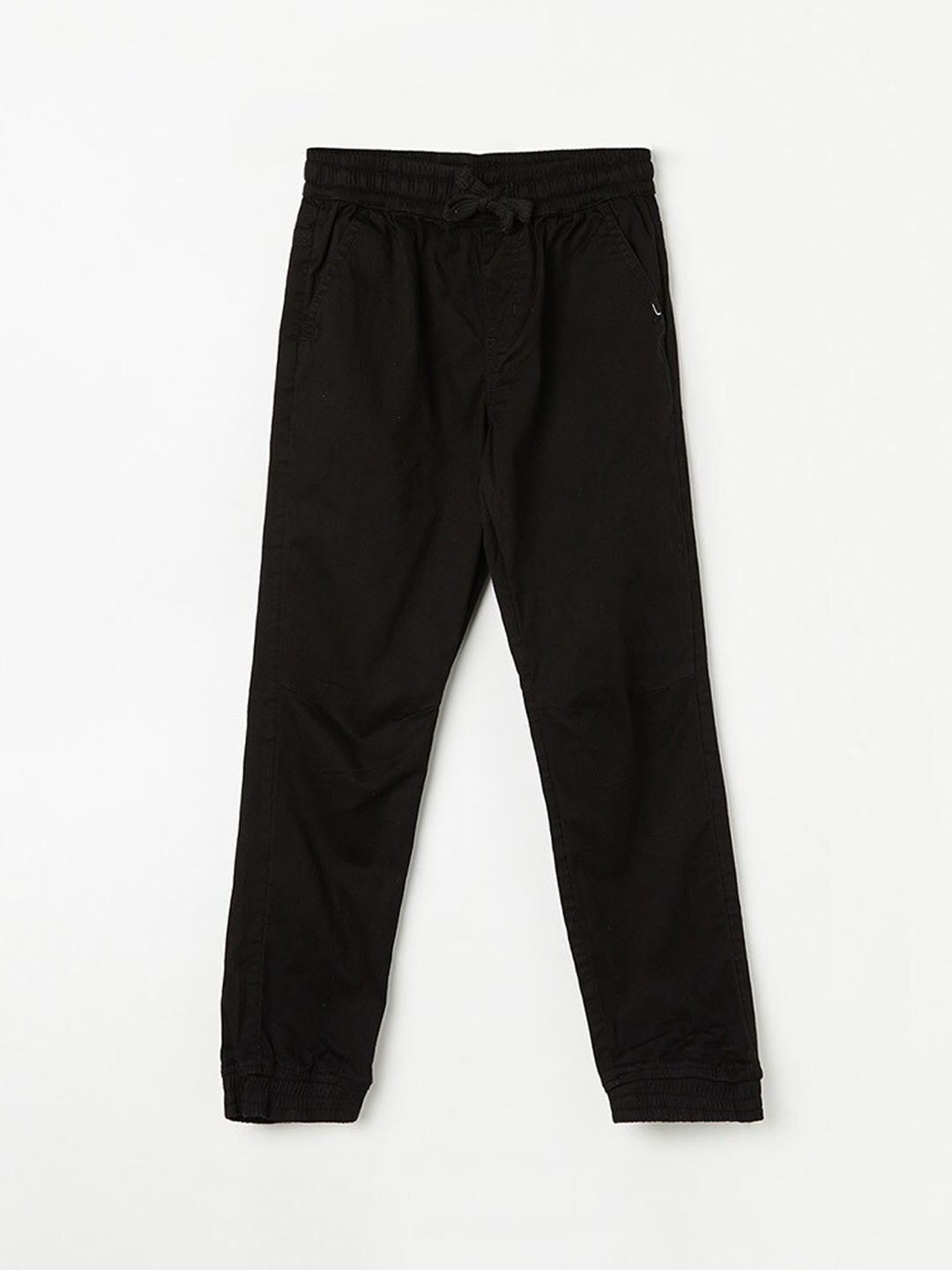

Fame Forever by Lifestyle Boys Mid-Rise Chinos Trousers, Black