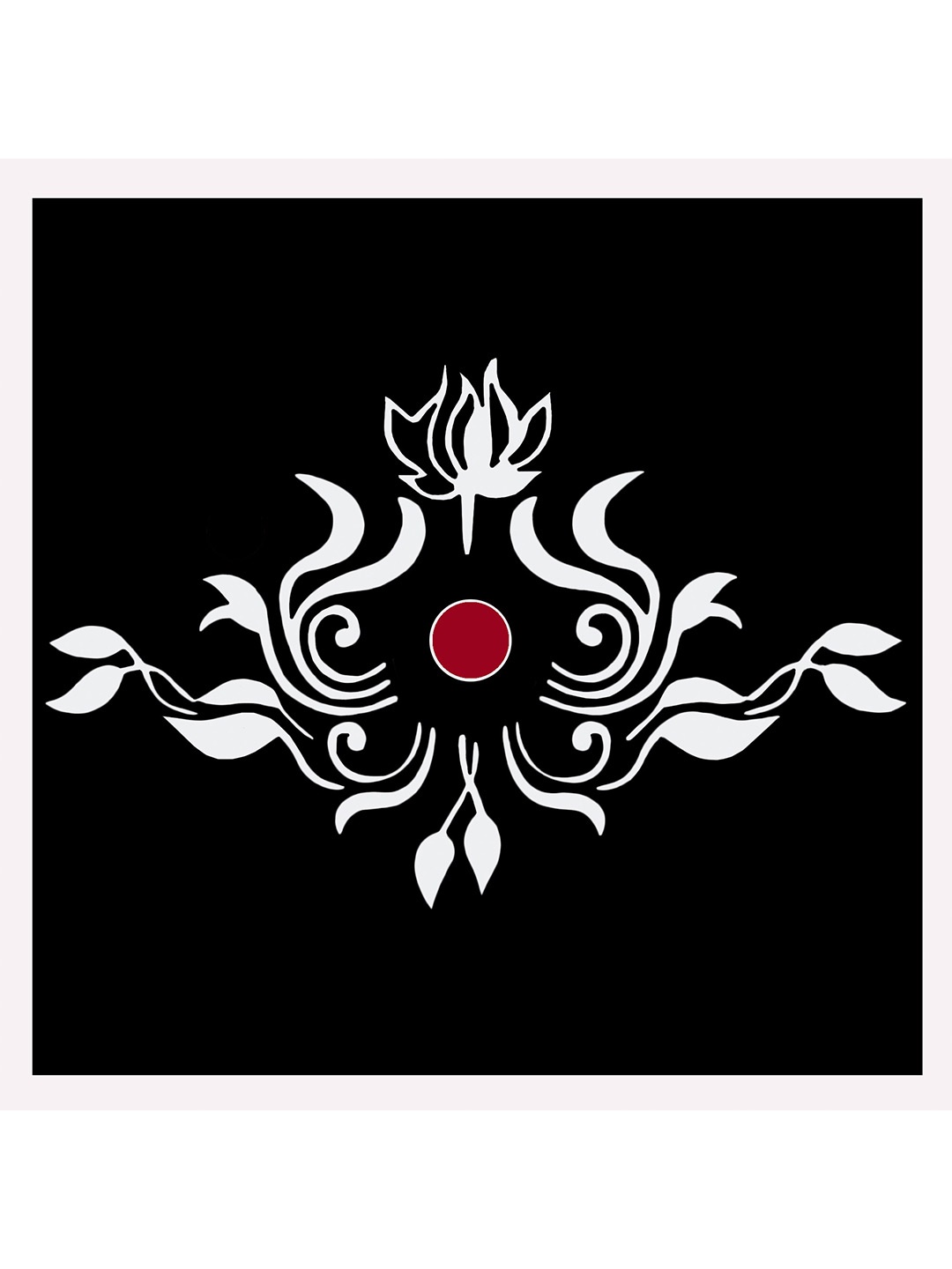 

Comet Busters Handcrafted Beautiful Traditional Designer Bindi - BIN2053-White