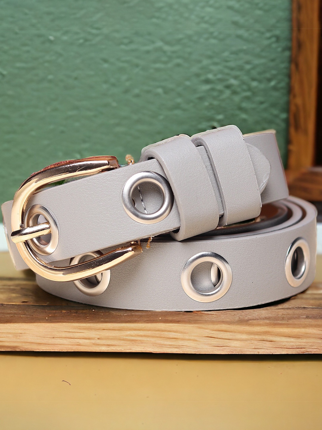 

Kastner Women Slim Casual Belt, Grey