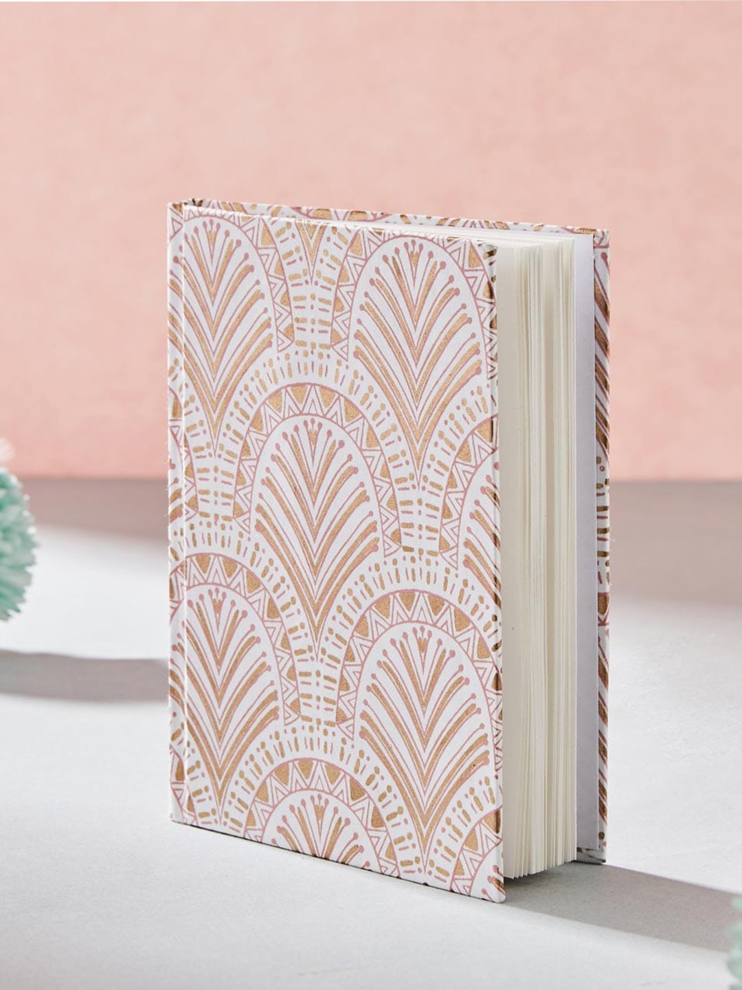 

Fabindia Pink Hardbound Notebook